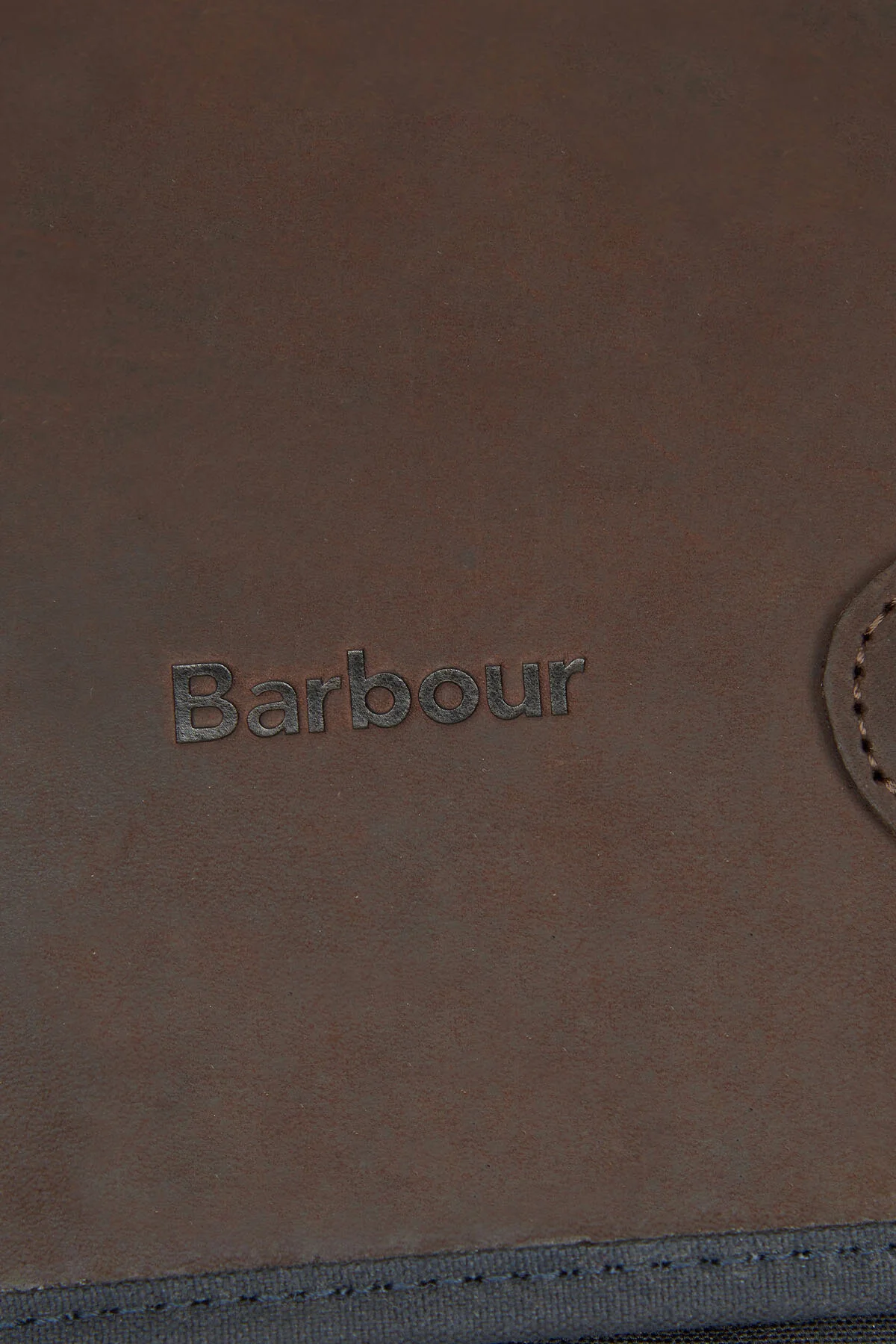 Wax Leather Tarras Bag - NAVY