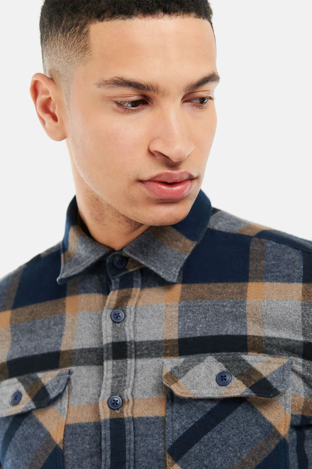 Rhobell Shirt - GREY MARL