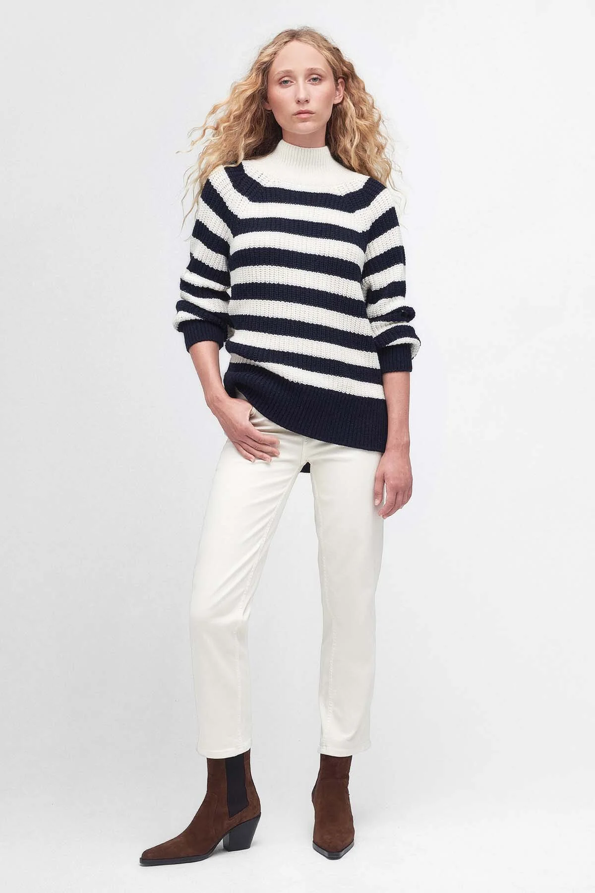 Silverdale Knitted Jumper - ARAN