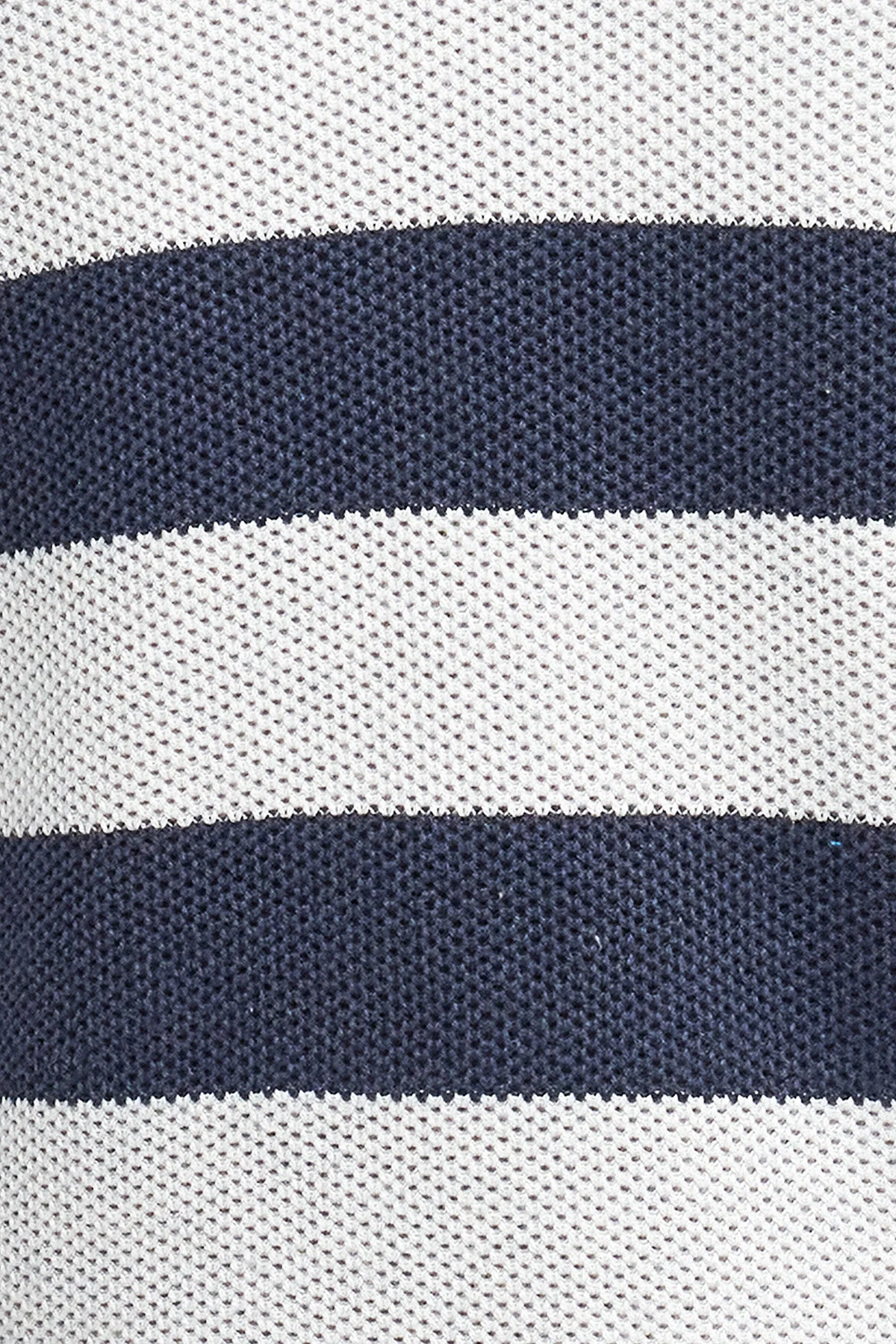 Craster Striped Crew Neck Jumper - NAVY