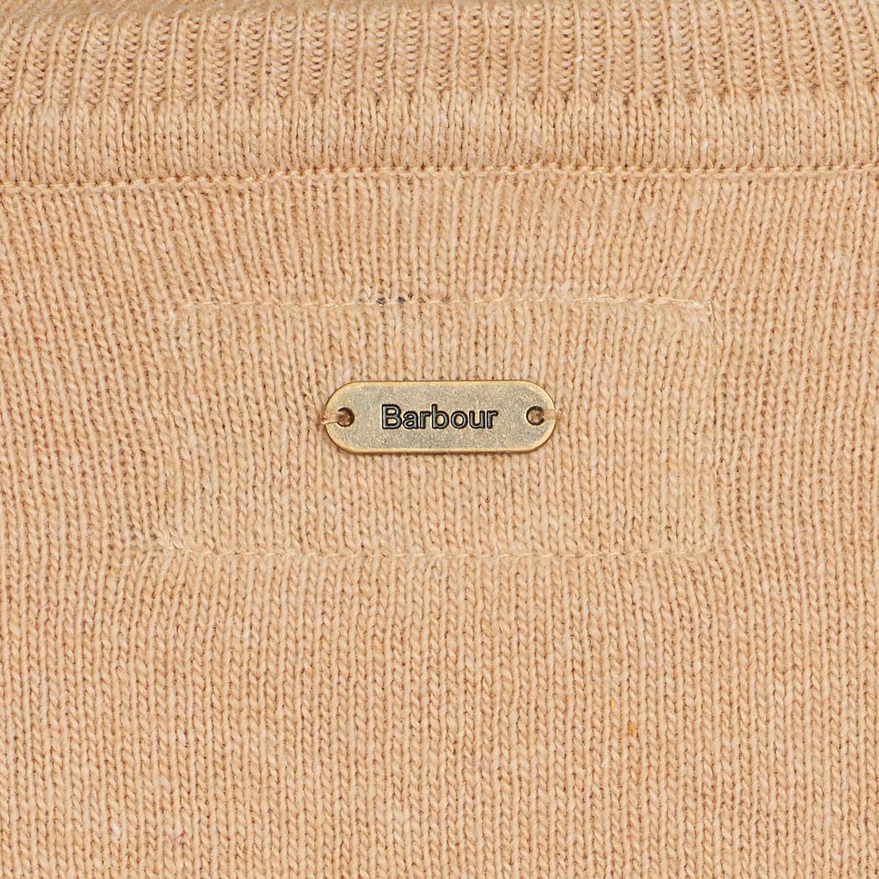 Roll Collar Sweater - CARAMEL HESSIAN TART
