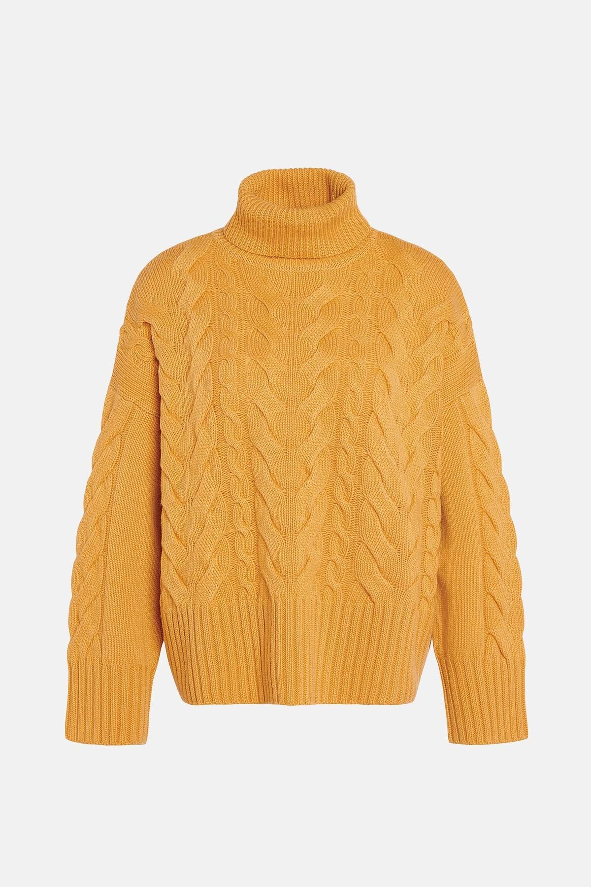 Woodlane Knitted Jumper - HARVEST GOLD