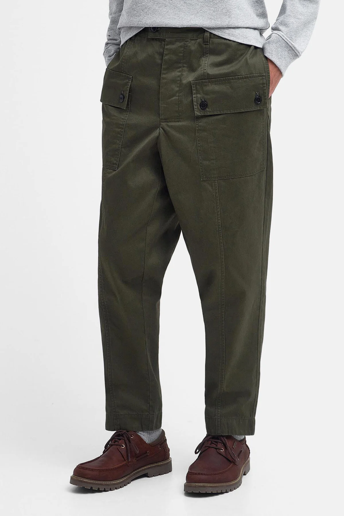 Cargo Trousers - UNIFORM GREEN