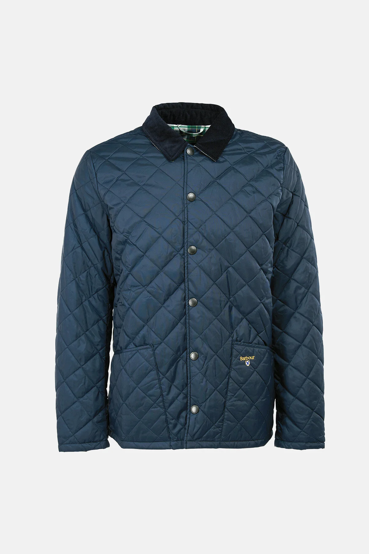 Crested Herron Quilted Jacket - NAVY/SUMMER IVY