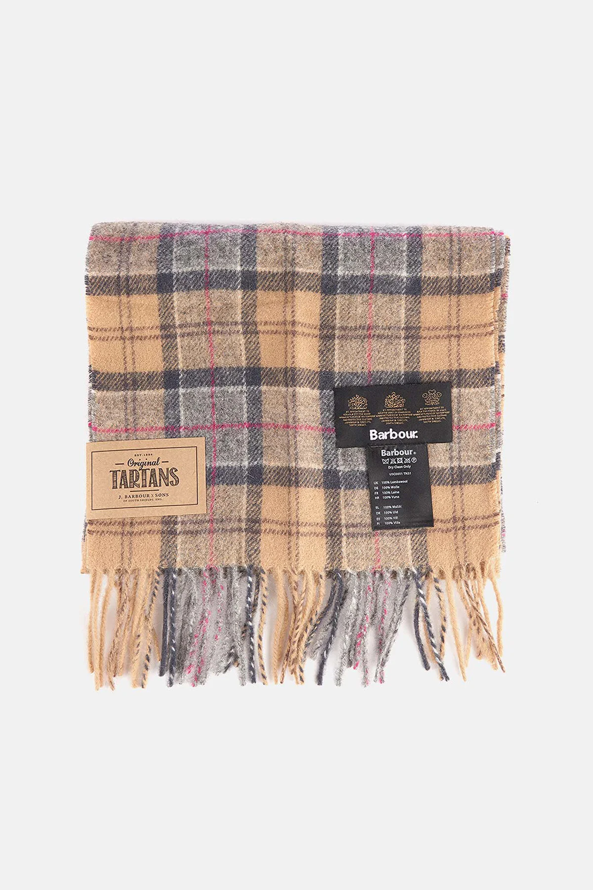 Tartan Lambswool Scarf - DRESS