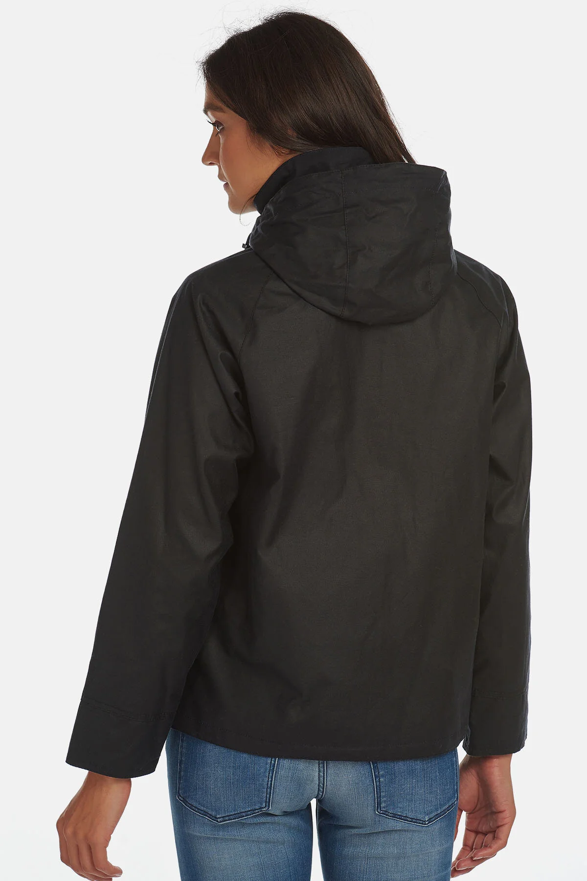 Waxed Jacket - NAVY DRESS