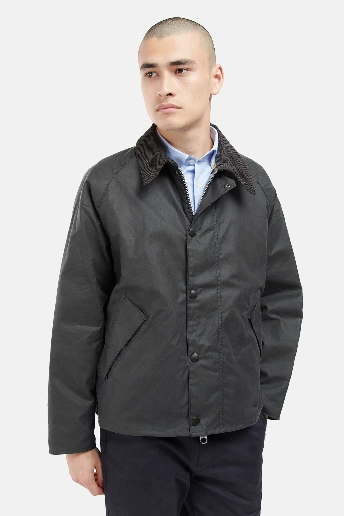 OS Transport Wax Jacket - GREY