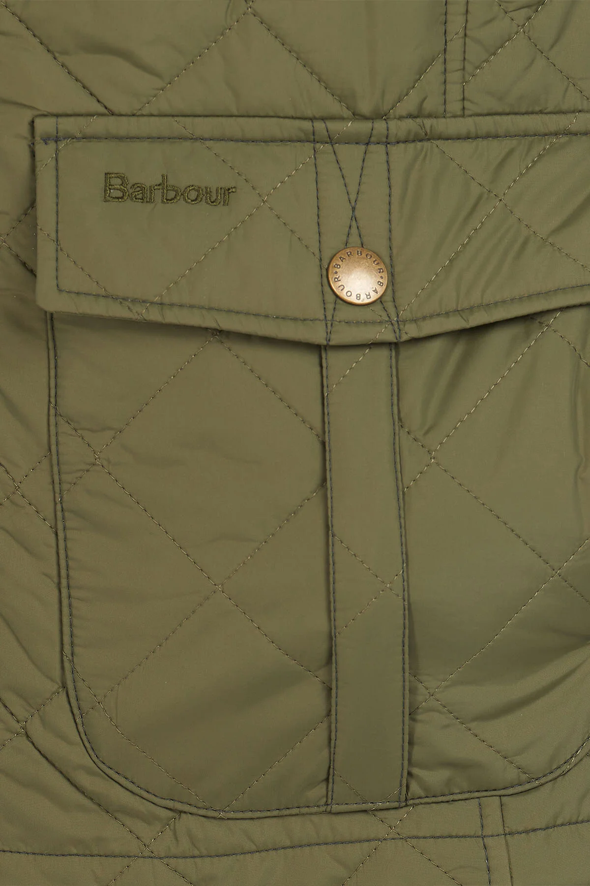 Explorer Quilted Gilet - MID OLIVE