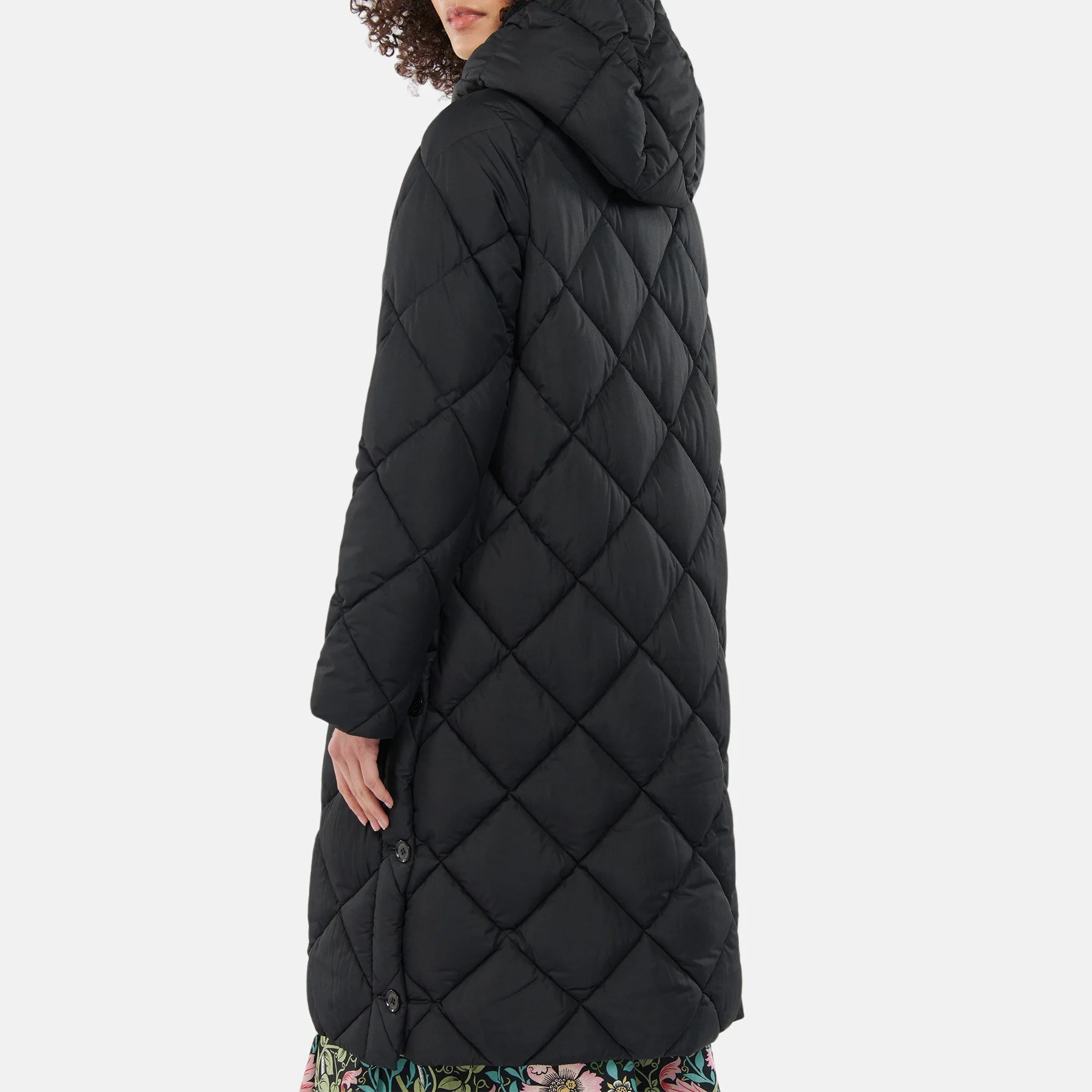 Valette Quilted Jacket - BLACK CROMPTON ONYX