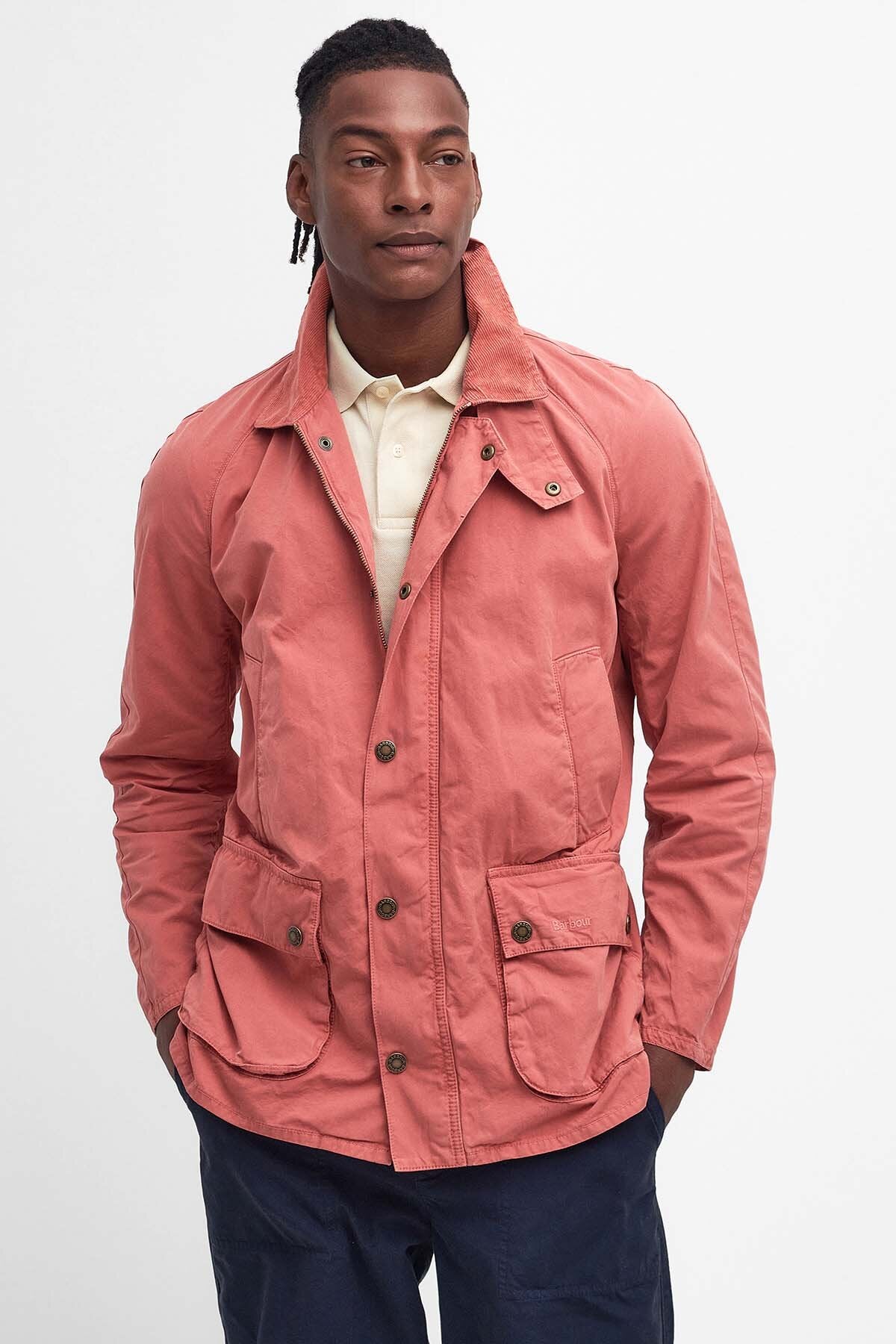 Ashby Casual Jacket - PINK CLAY