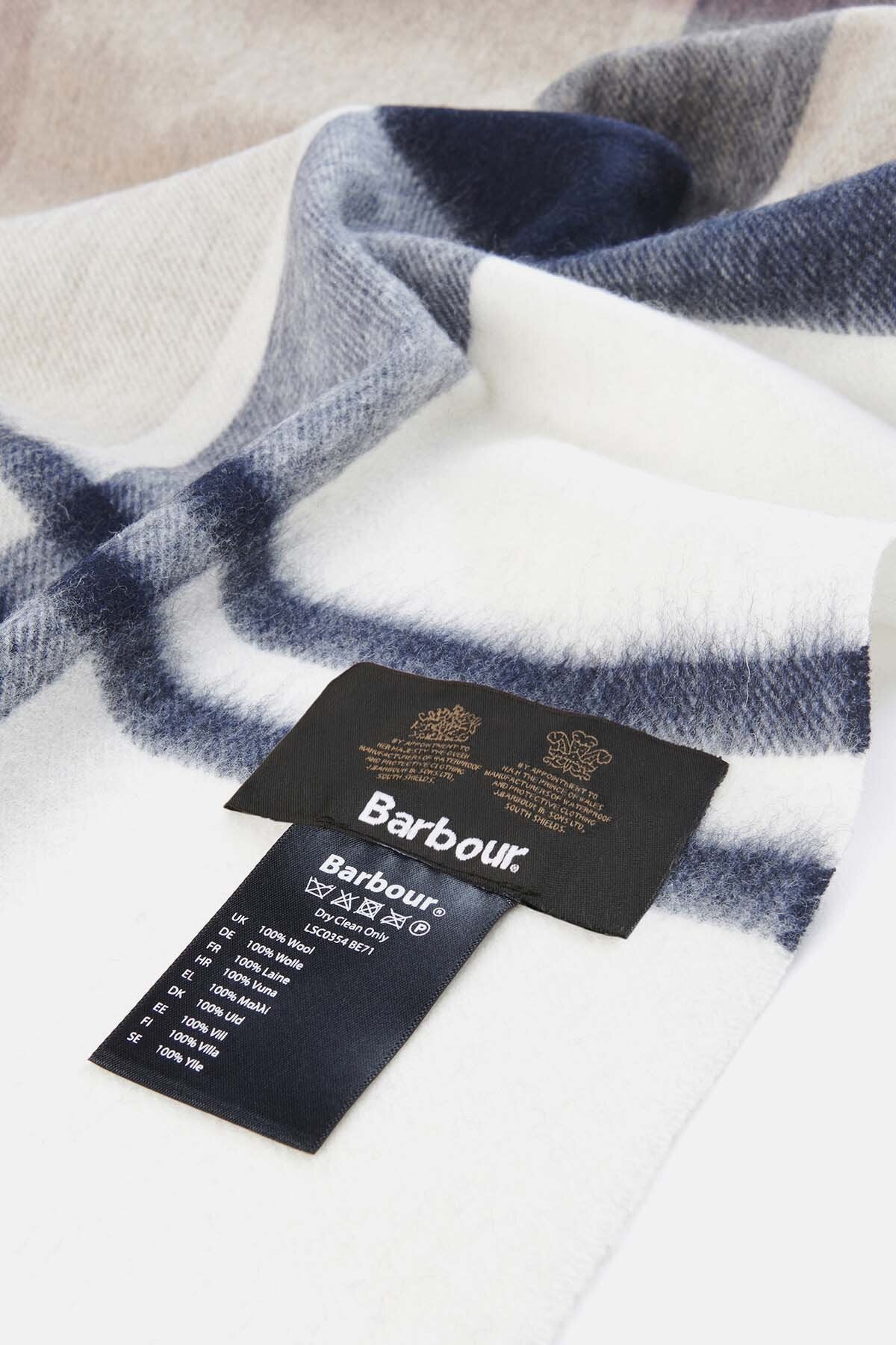 Rosefield Tartan Scarf - ROSEWOOD