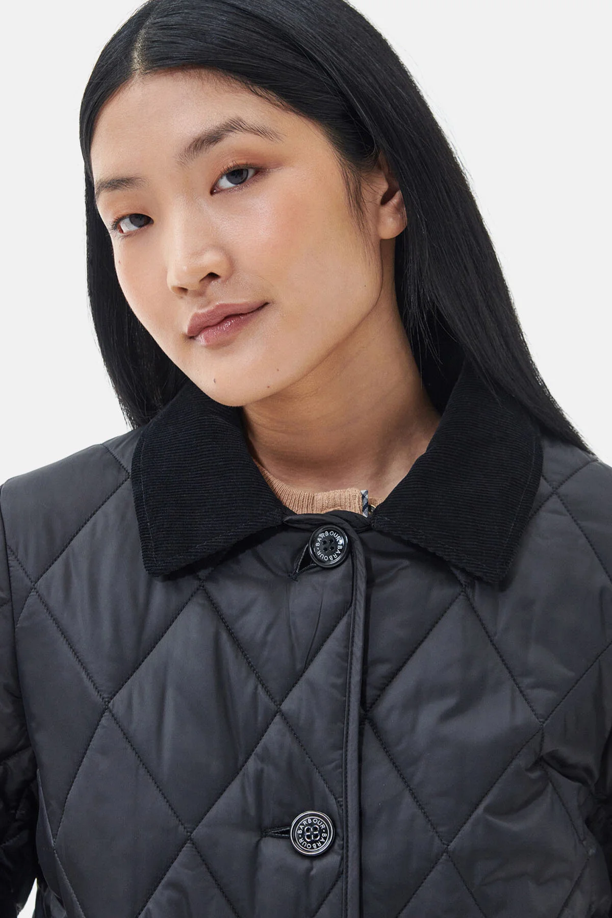 Bragar Quilted Jacket - BLACK/ANCIENT