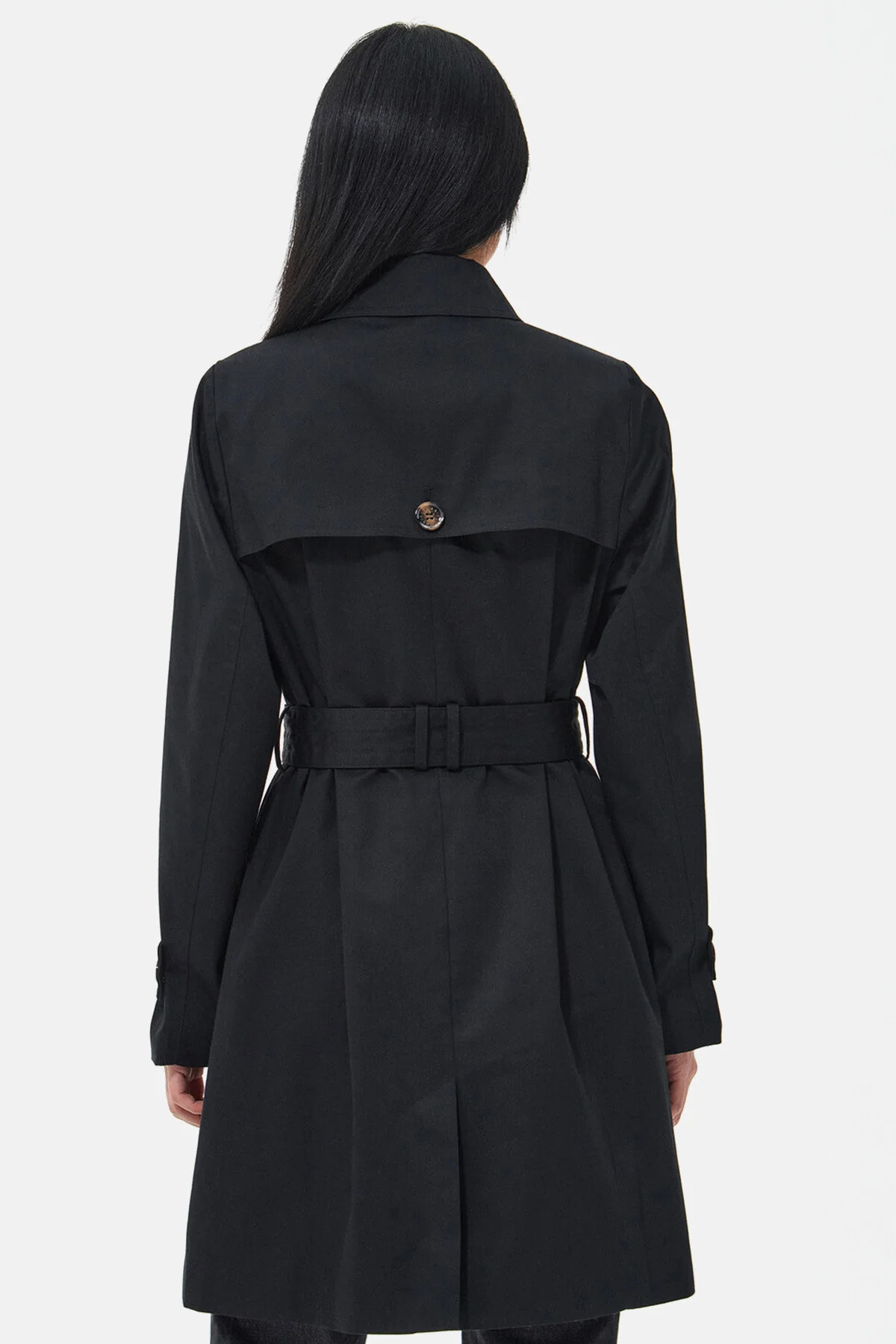 Short Greta Showerproof - BLACK/ANCIENT POPLAR