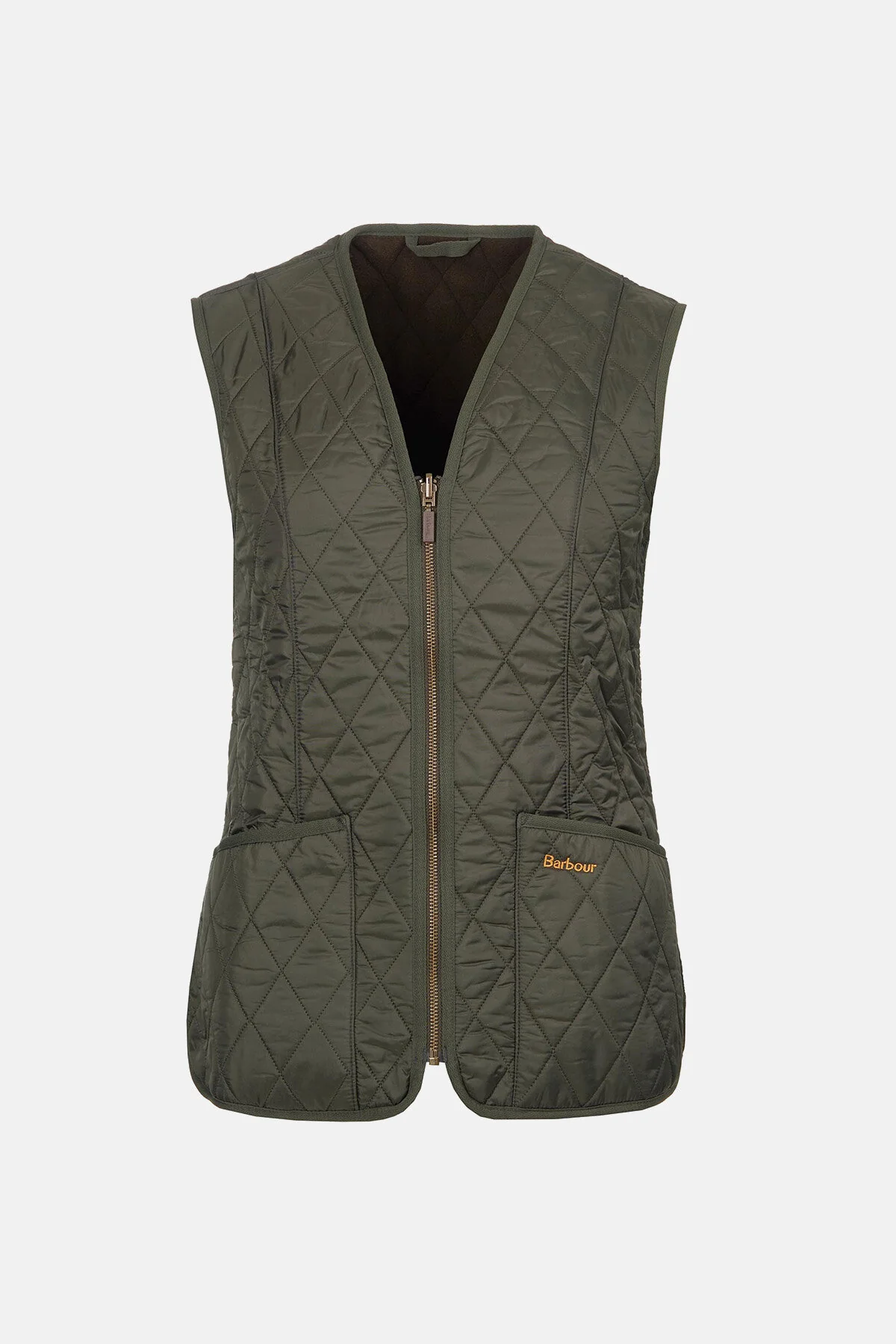 Lady Fleece Betty Vest - DK OLIVE