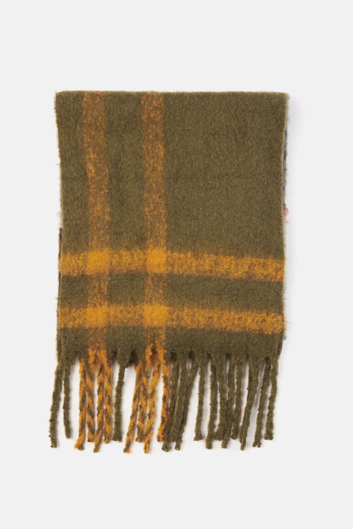 Isla Tartan Boucle Scarf - CLASSIC