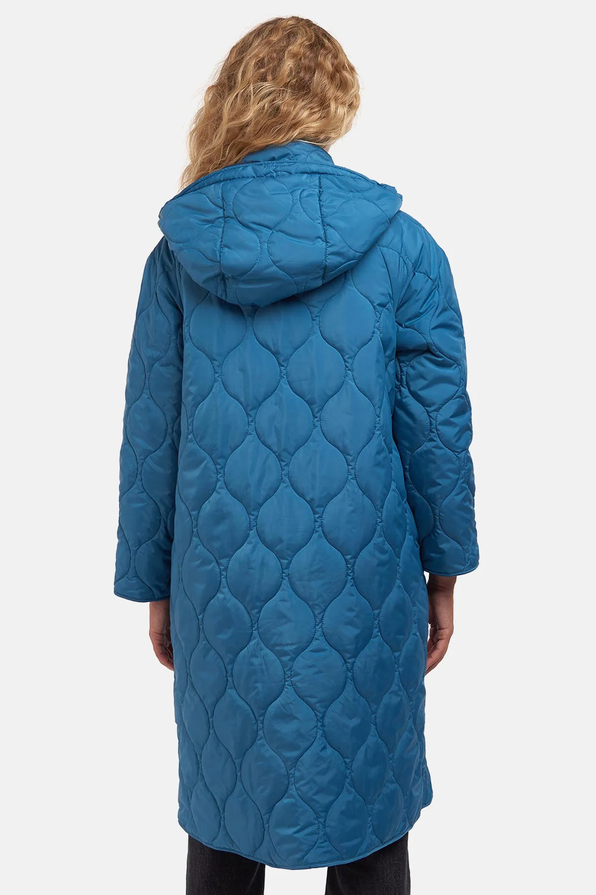 Nevis Quilt Jacket by ALEXACHUNG - HYDRO NAVY