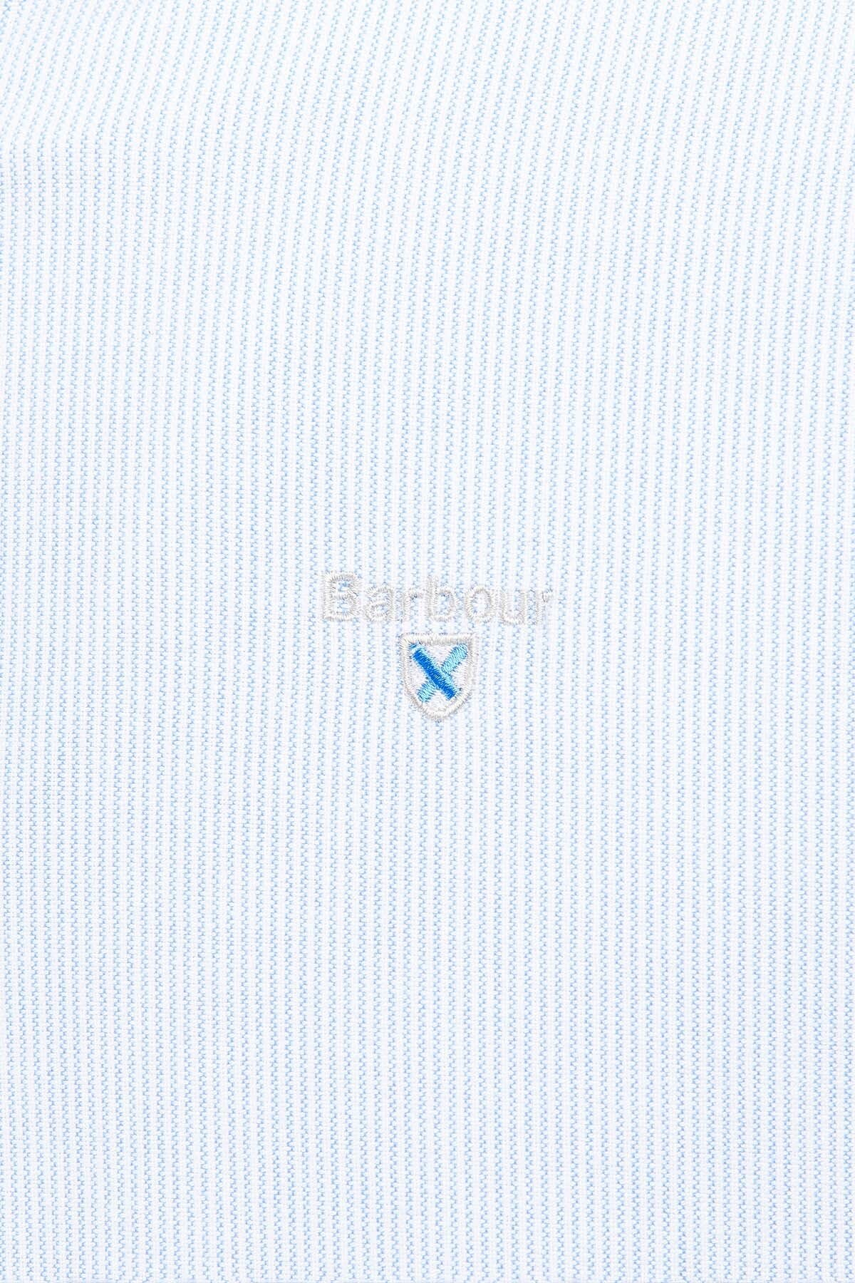 Striped Oxford Tailored Shirt - SKY BLUE