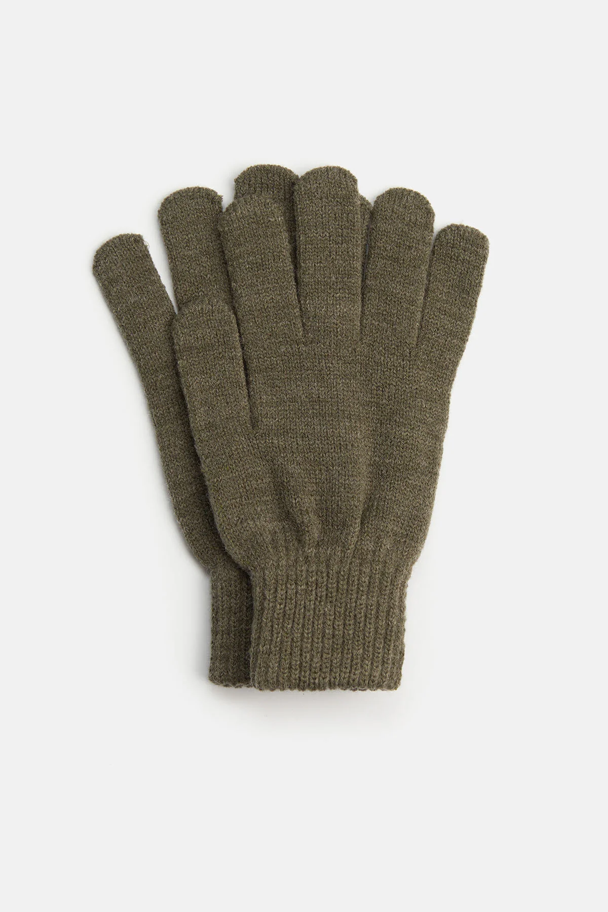 Tartan Scarf & Glove Gift Set - CLASSIC/OLIVE