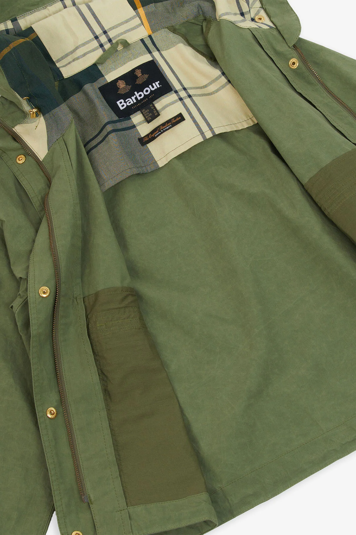 Nith Showerproof Jacket - ARMY GREEN ANCIENT