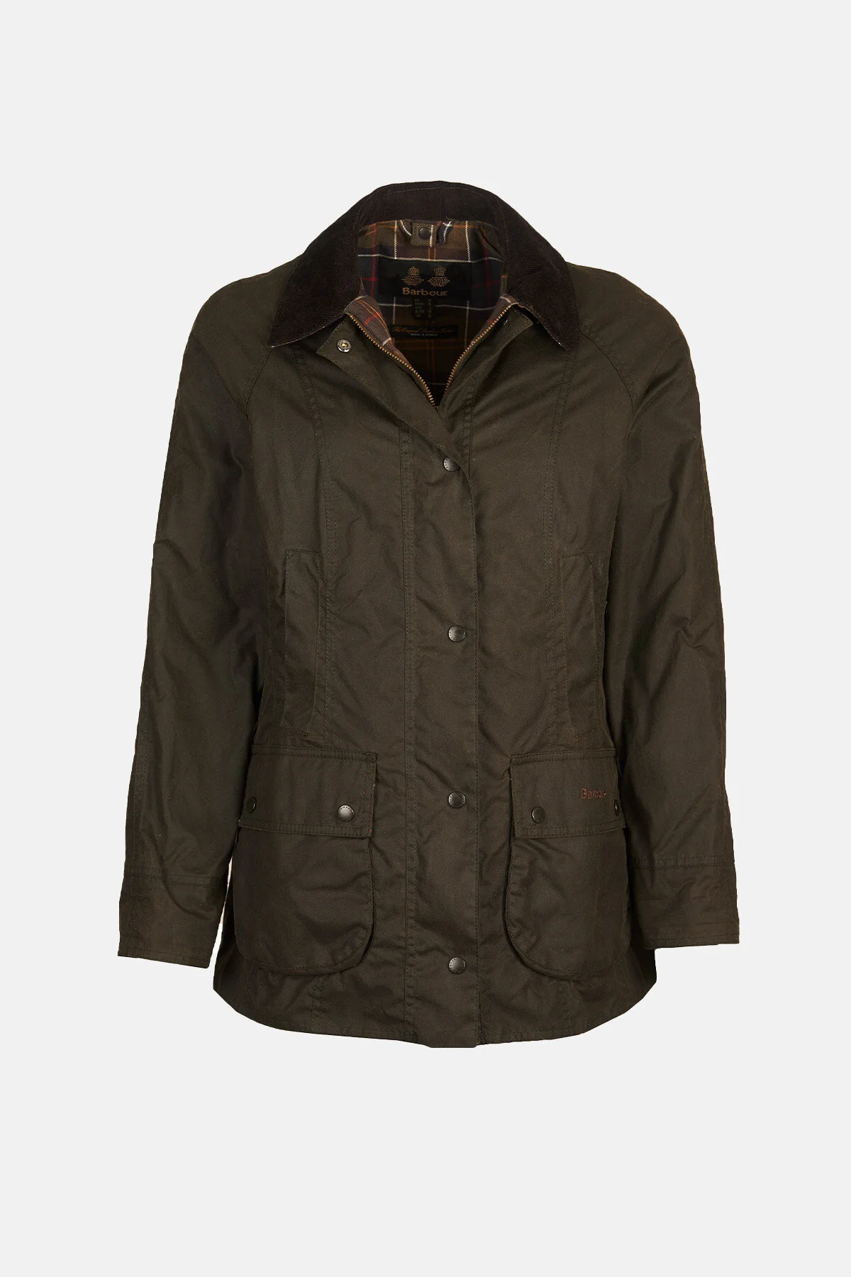 Classic Beadnell Wax Jacket - OLIVE