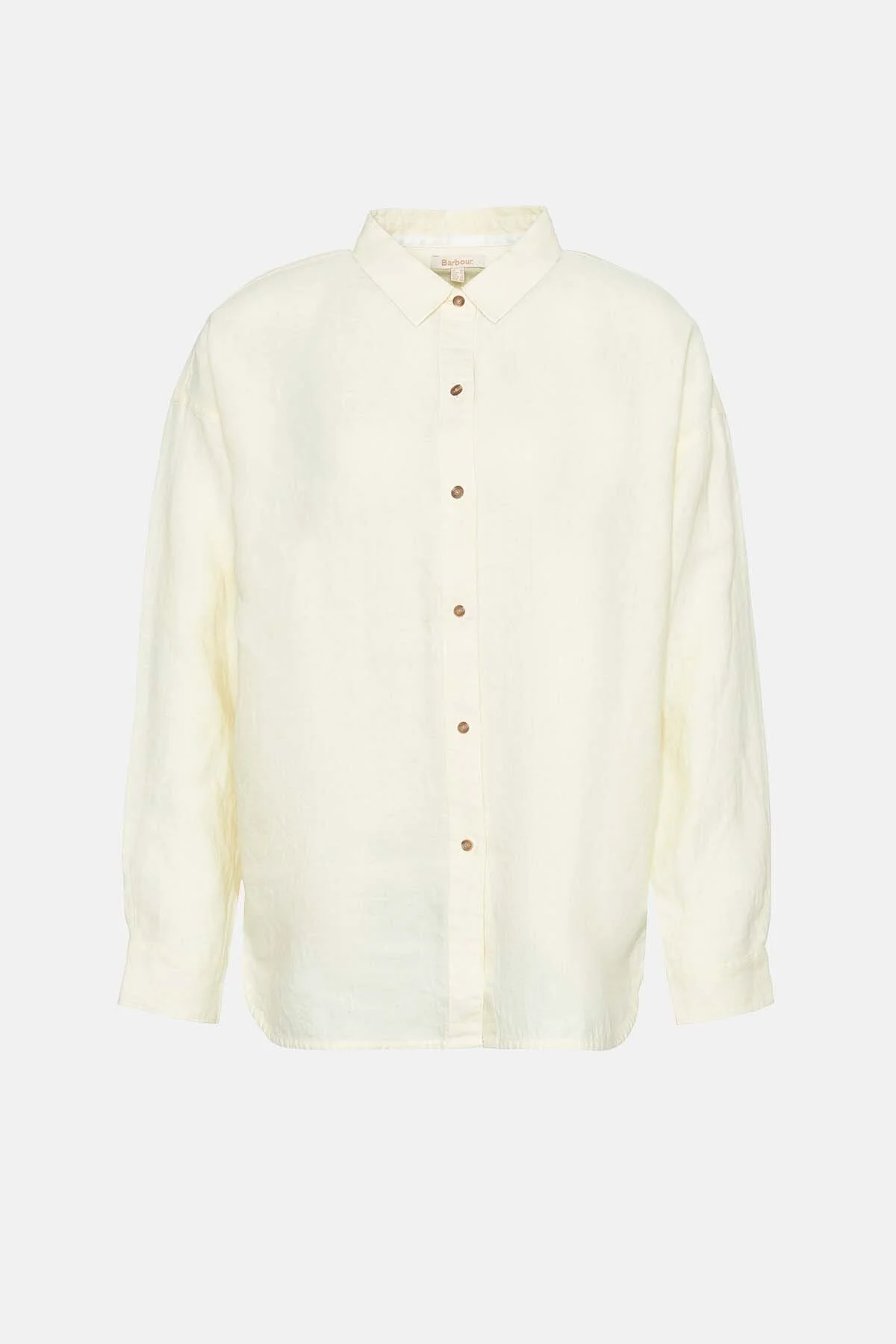 Hampton Relaxed Linen Shirt - LEMON SOUFFLE
