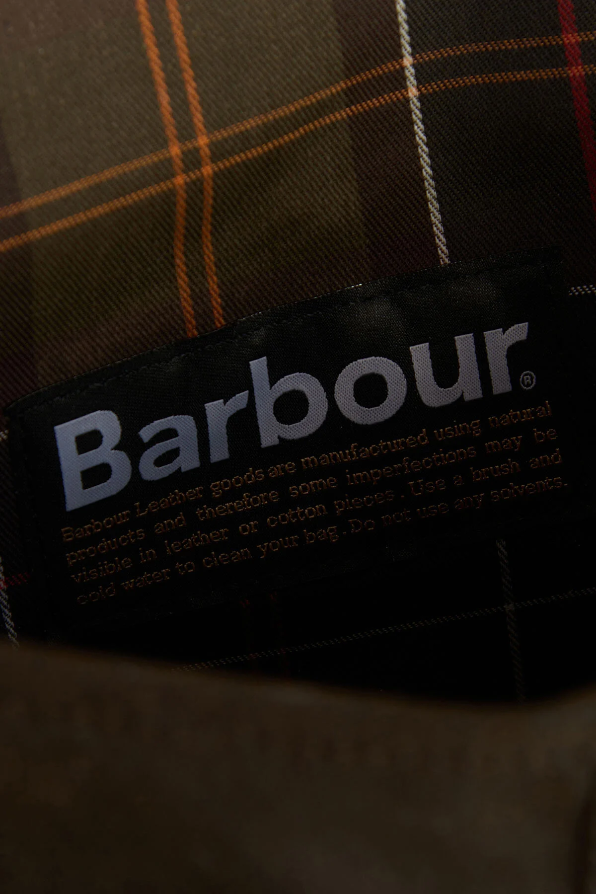 Wax Leather Tarras Bag - OLIVE