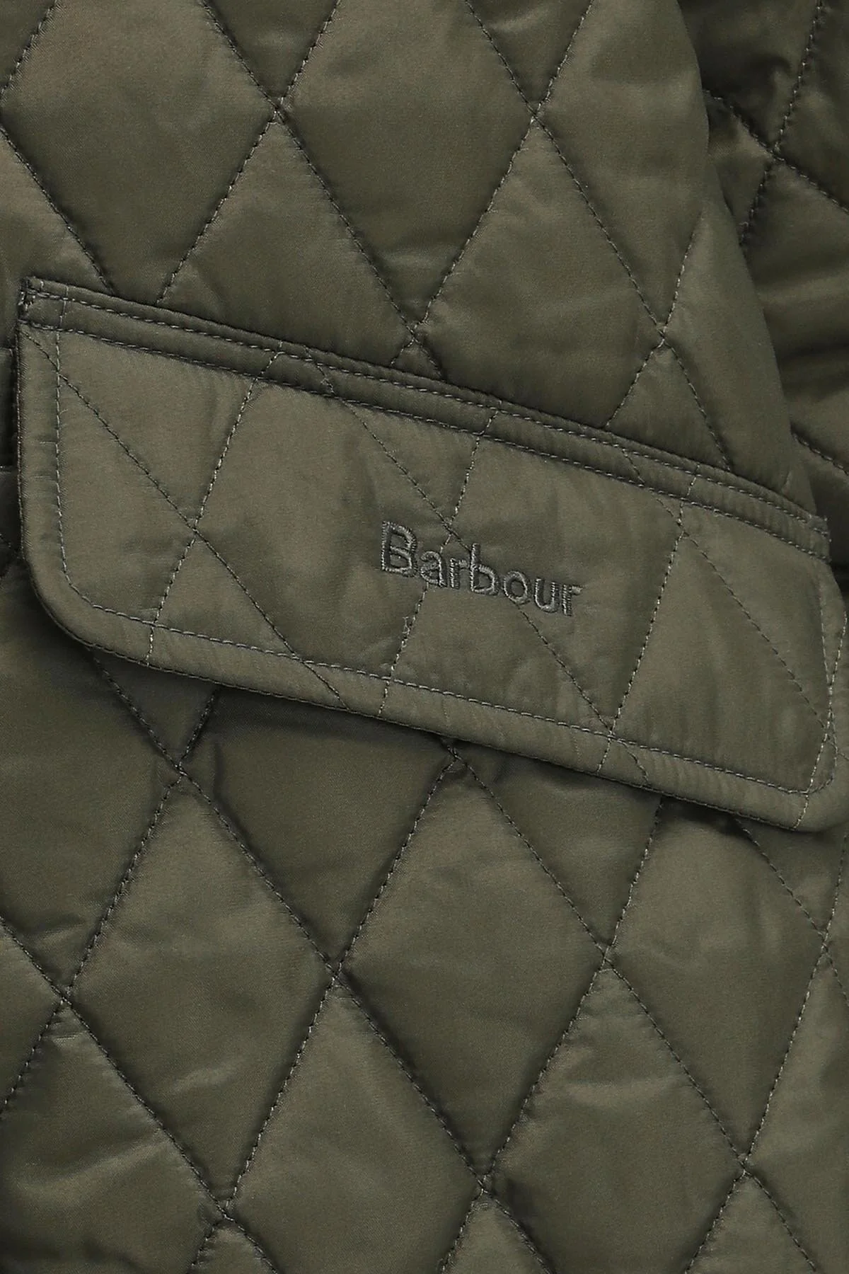 The Edit by Alexa Jamie Quilted Jacket - OLIVE/POLLEN