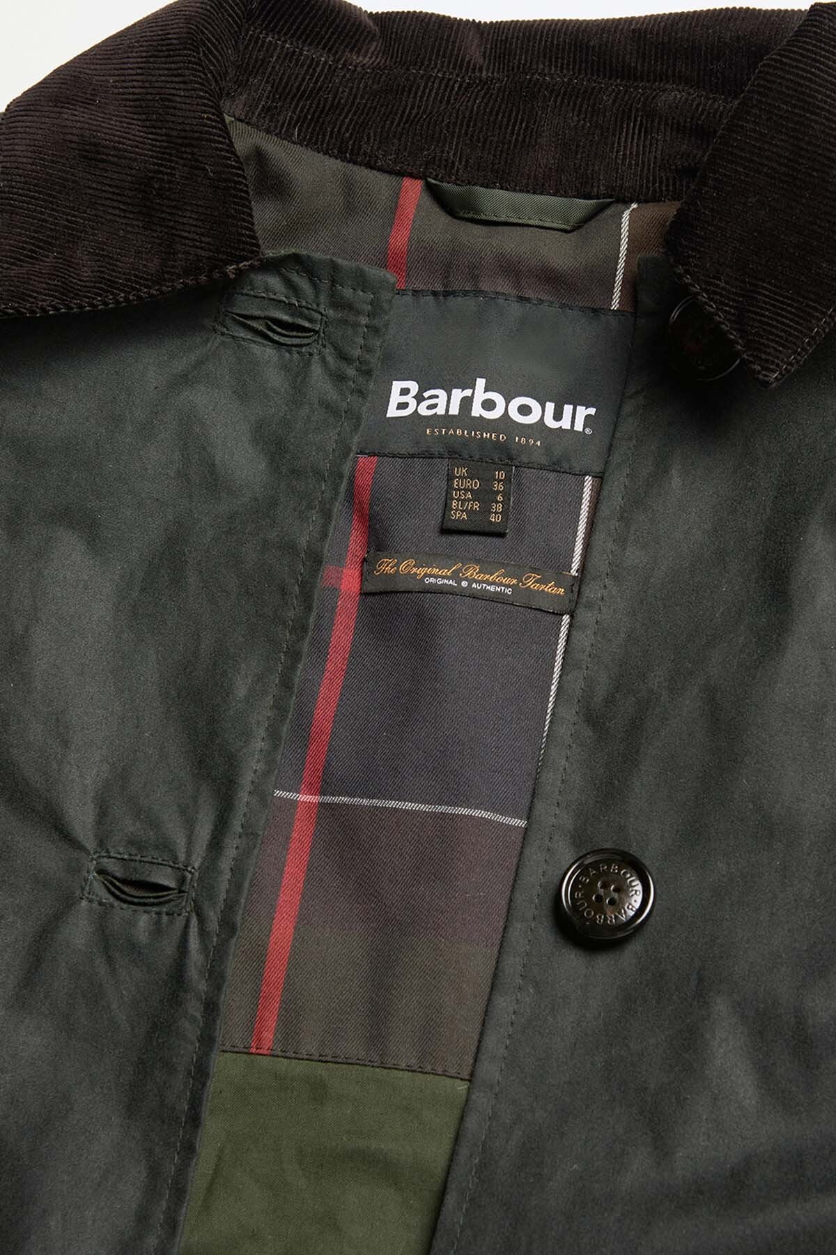 Newholm Wax Jacket - SAGE/CLASSIC