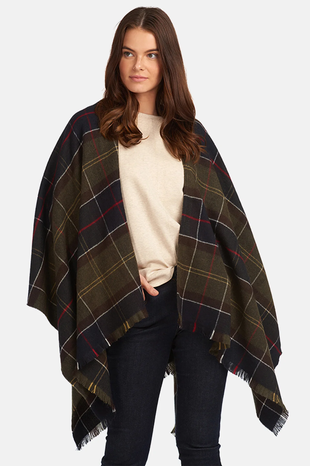 Staffin Tartan Serape Scarf - CLASSIC TARTAN