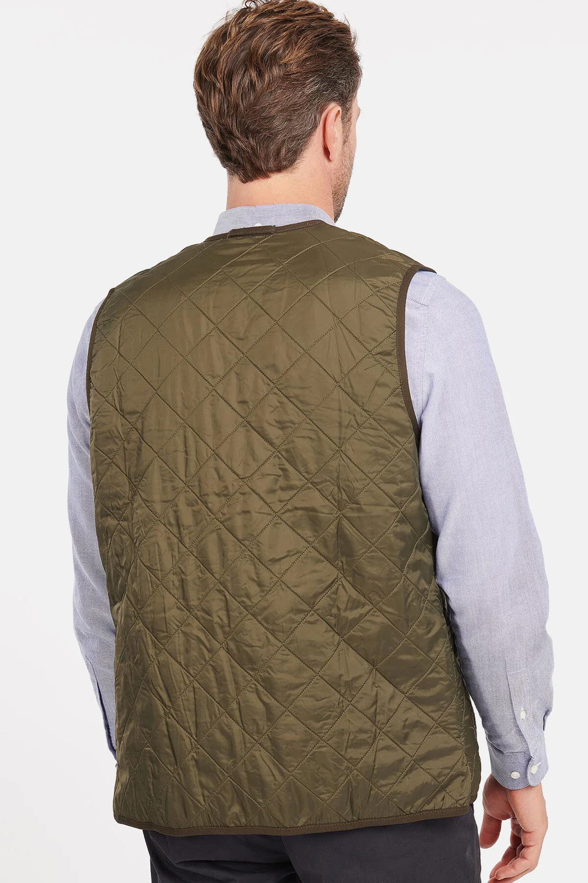 Polarquilt Waistcoat/Zip-In Liner - OLIVE
