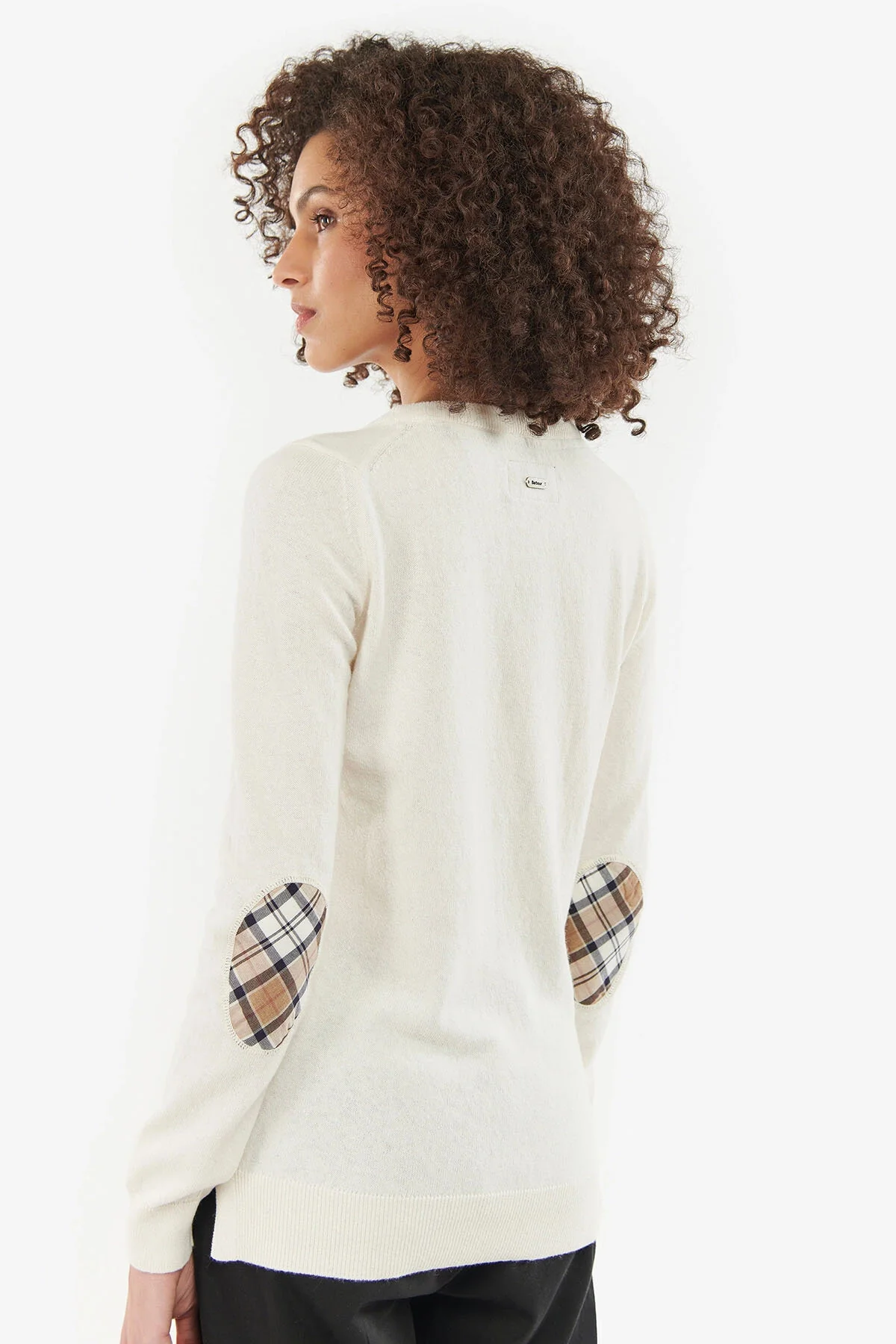 Pendle Crew Knit Sweatshirt - CREAM ROSEWOOD