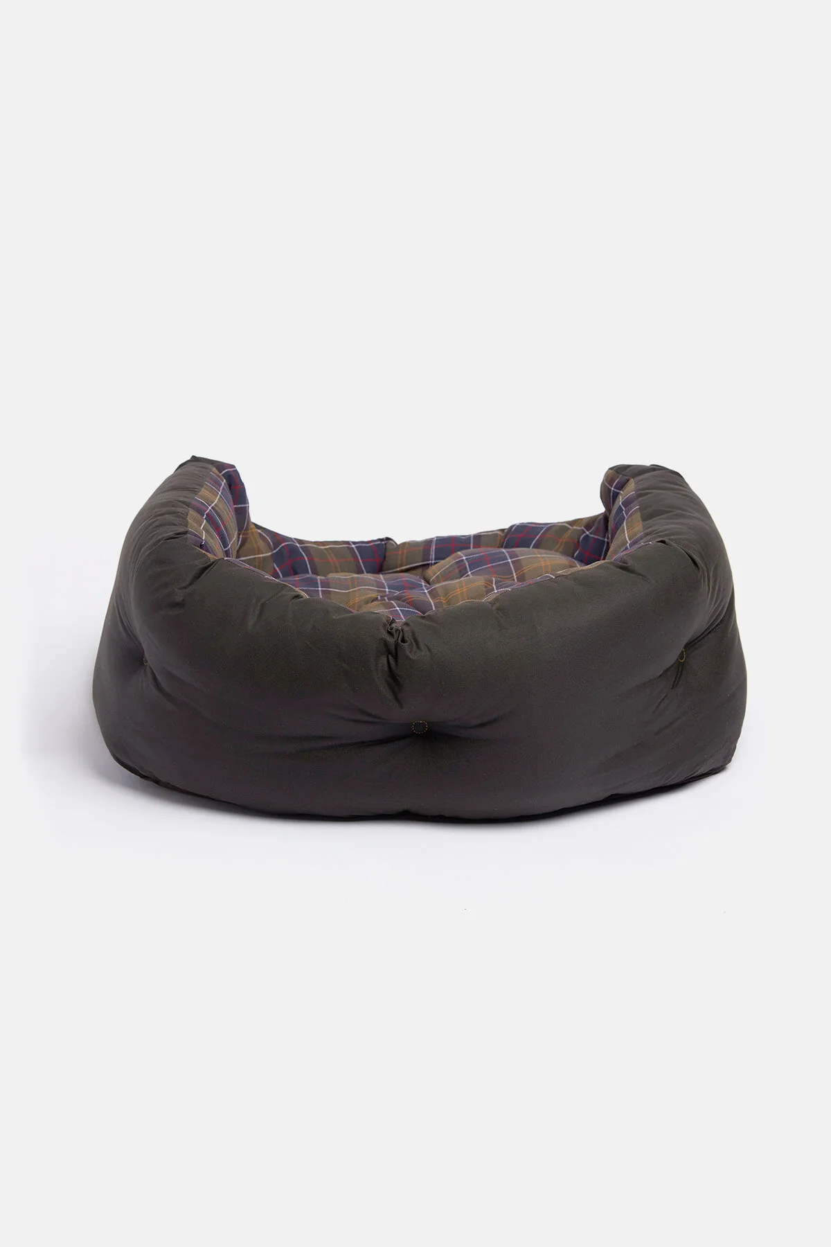 Wax cotton dog bed - CLASSIC OLIVE