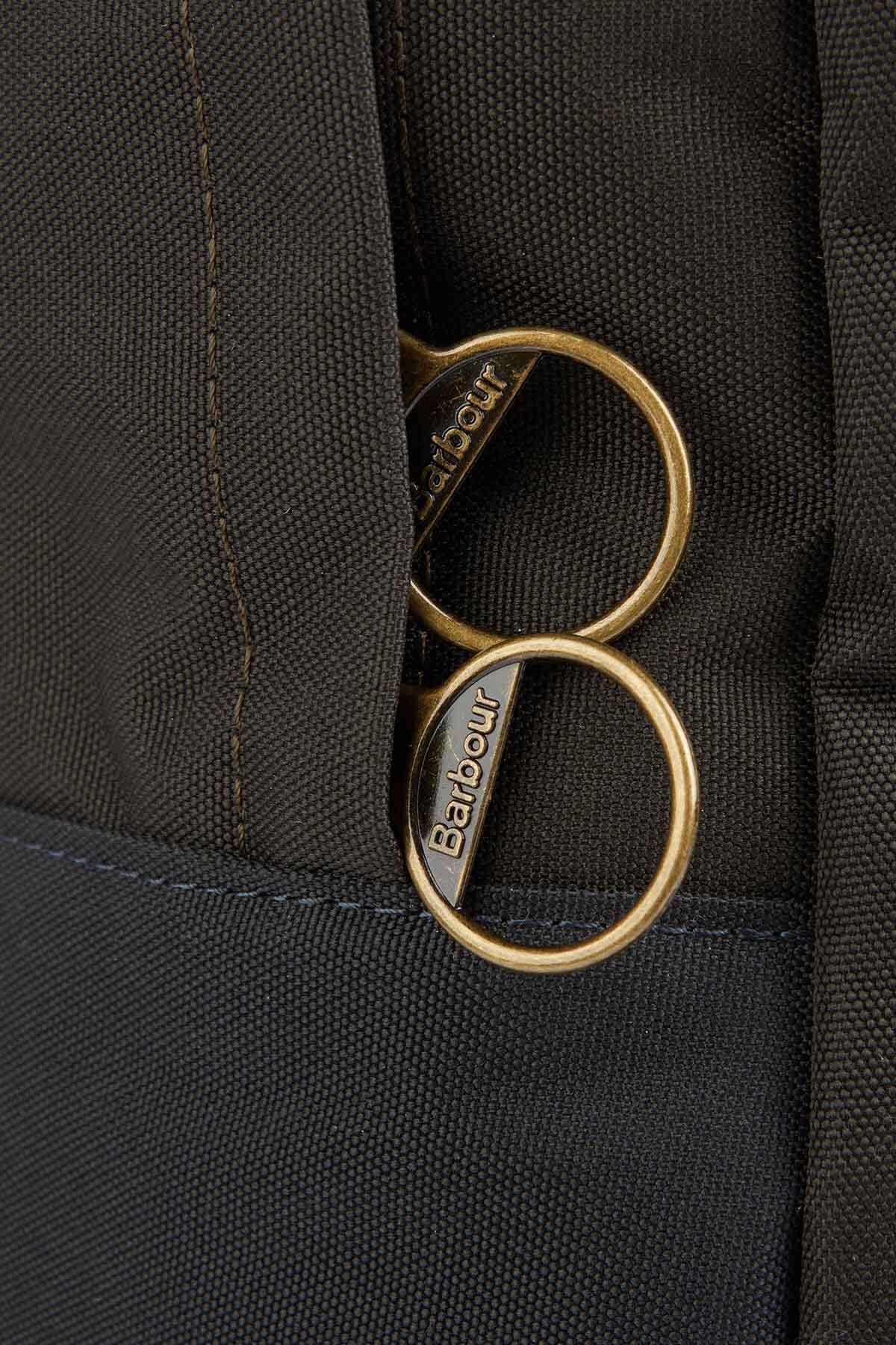 Highfield Canvas Backpack - NAVY/OLIVE