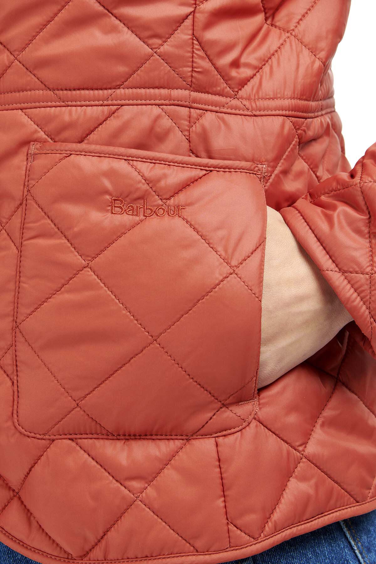 Deveron Quilted Jacket - GERBERA/PALE PINK