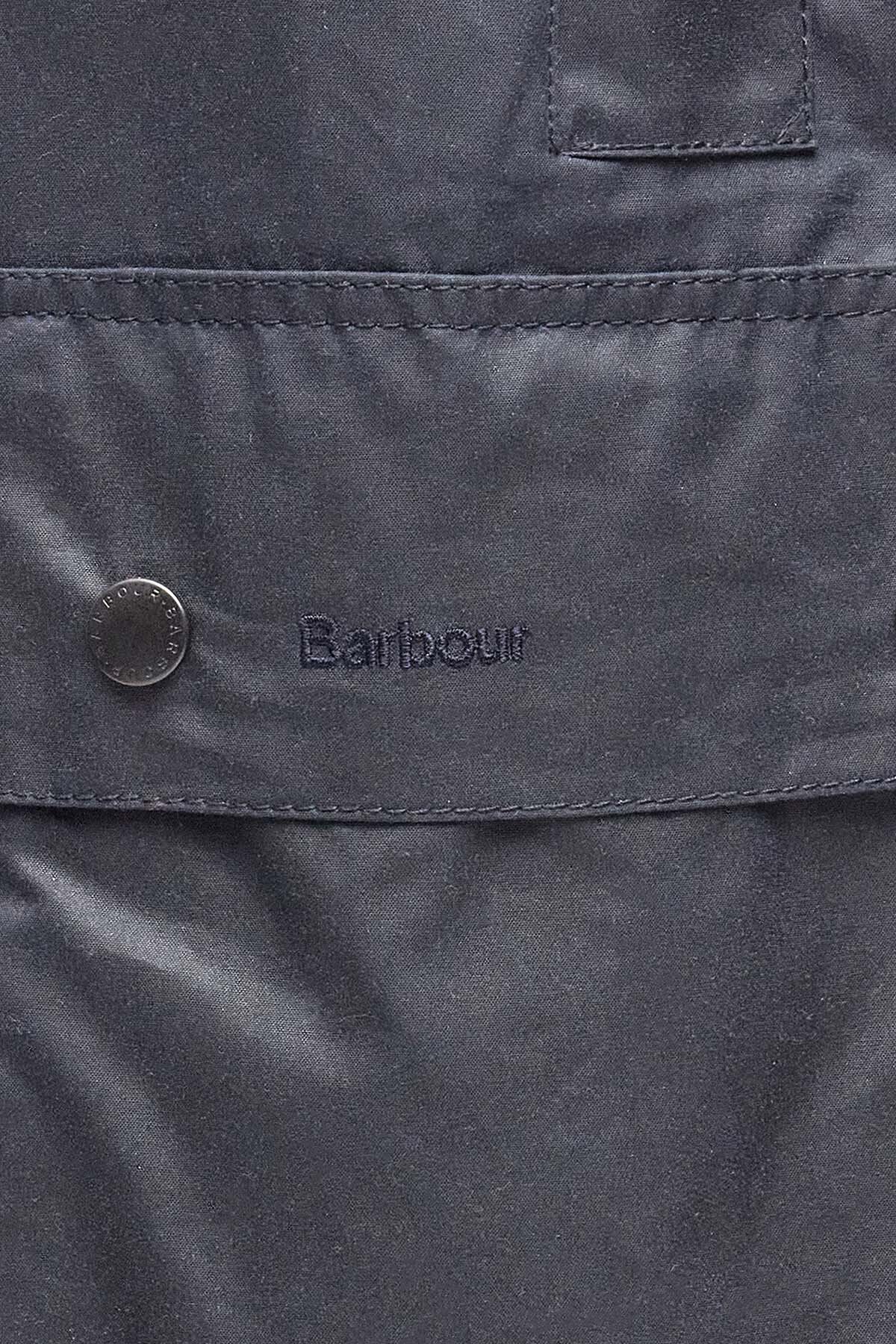 Border Wax Jacket - NAVY