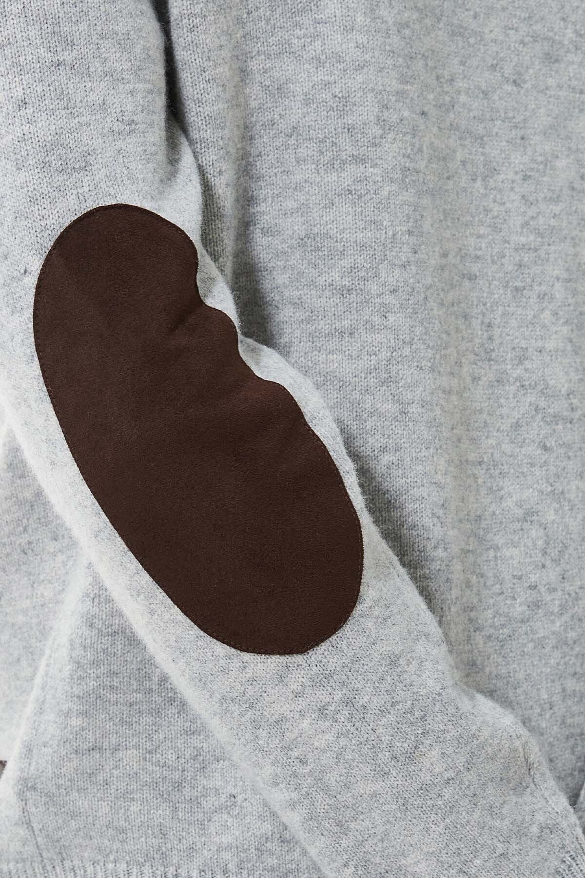 Essential Crew-Neck Sweatshirt - LIGHT GREY MARL