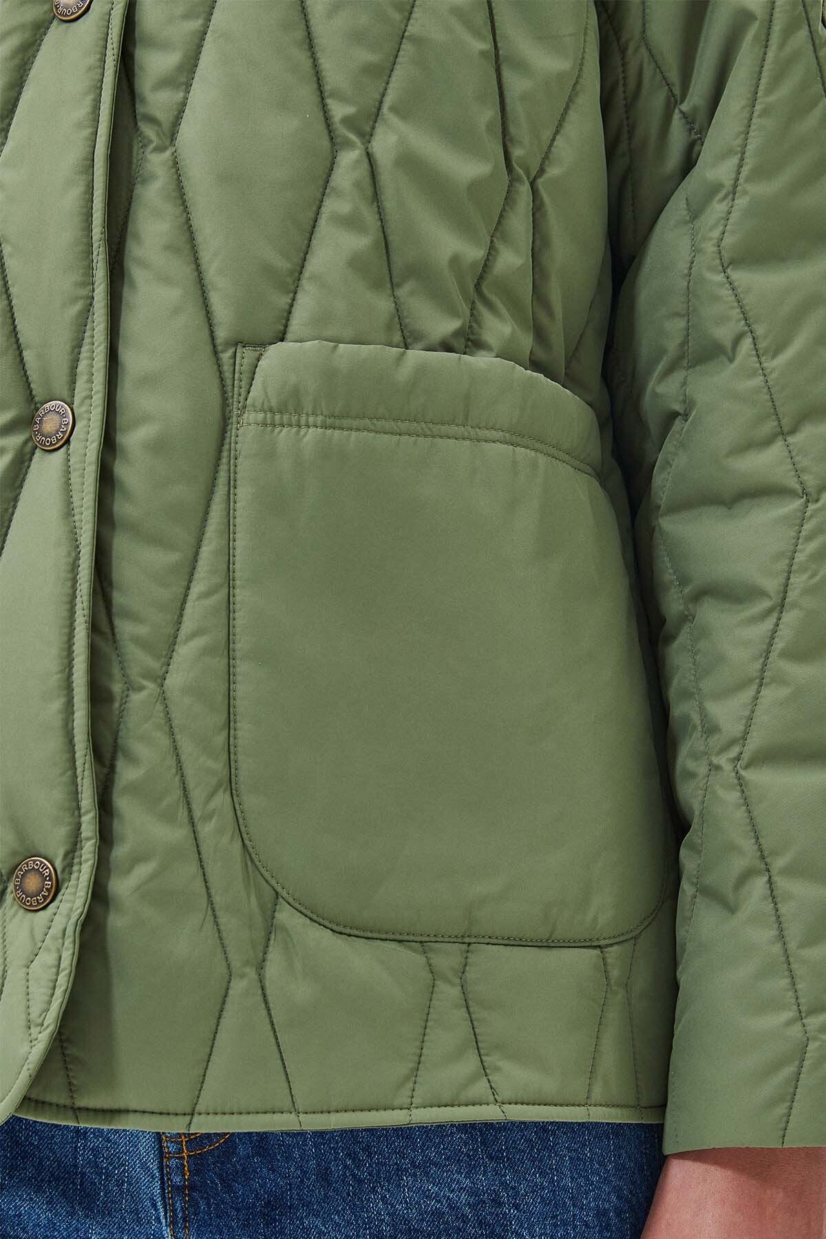 Delphinium quilt - OLIVINE