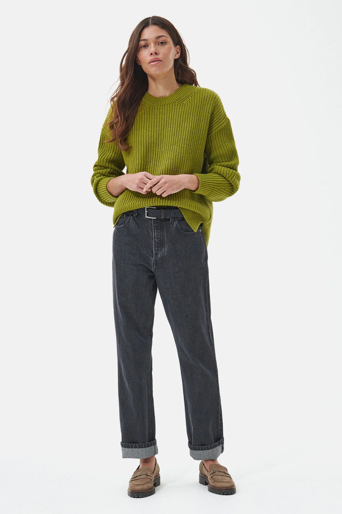 Horizon Knitted Jumper - MEADOW