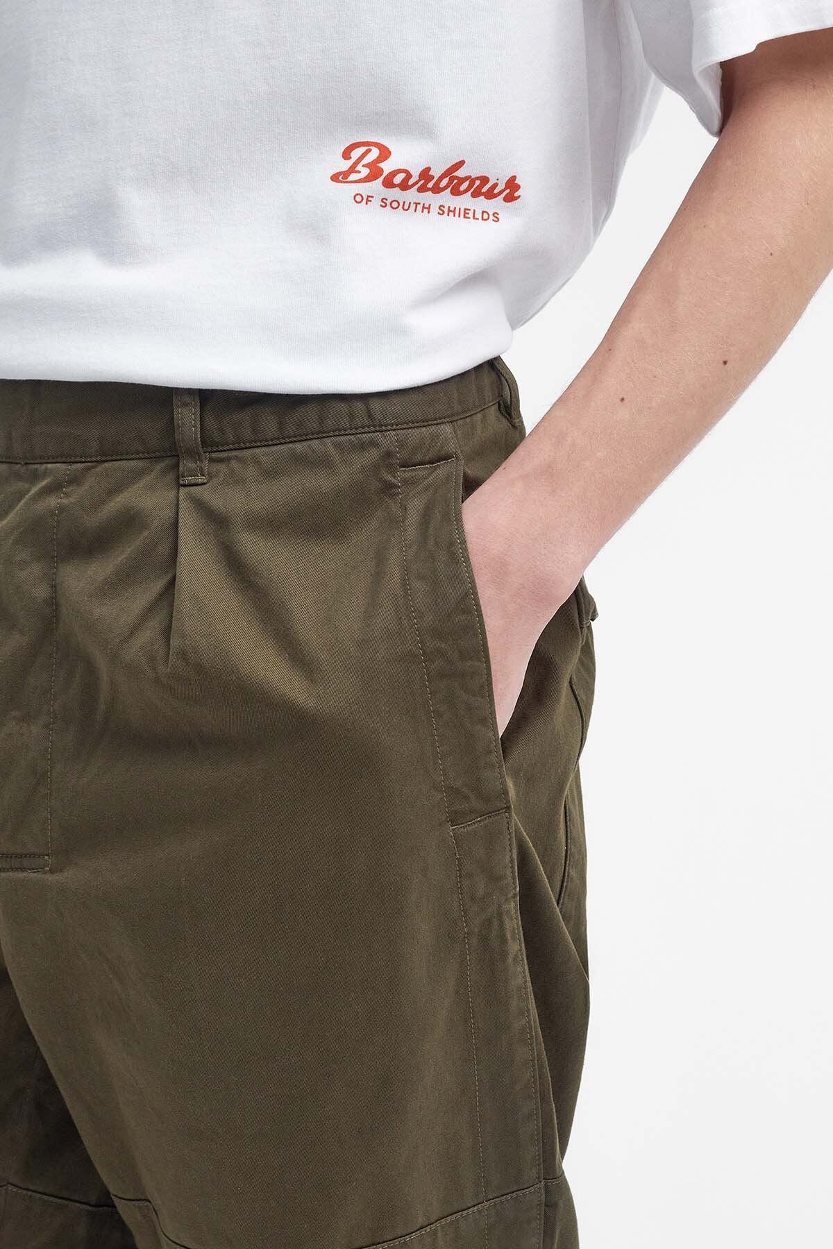 Oakmoor Relaxed Twill Trousers - LIGHT SAGE