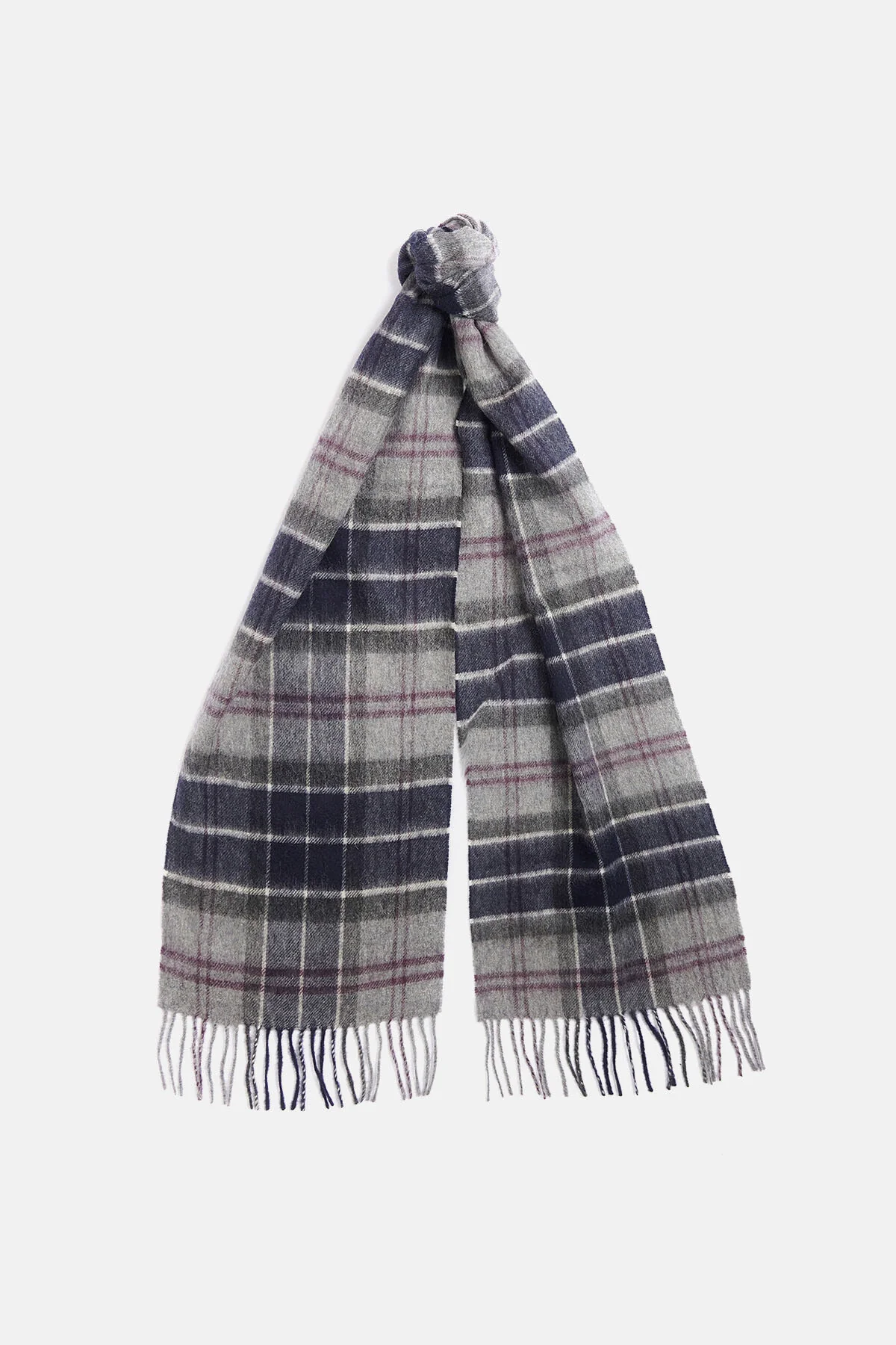 Tartan Scarf - BLACK SLATE TARTAN