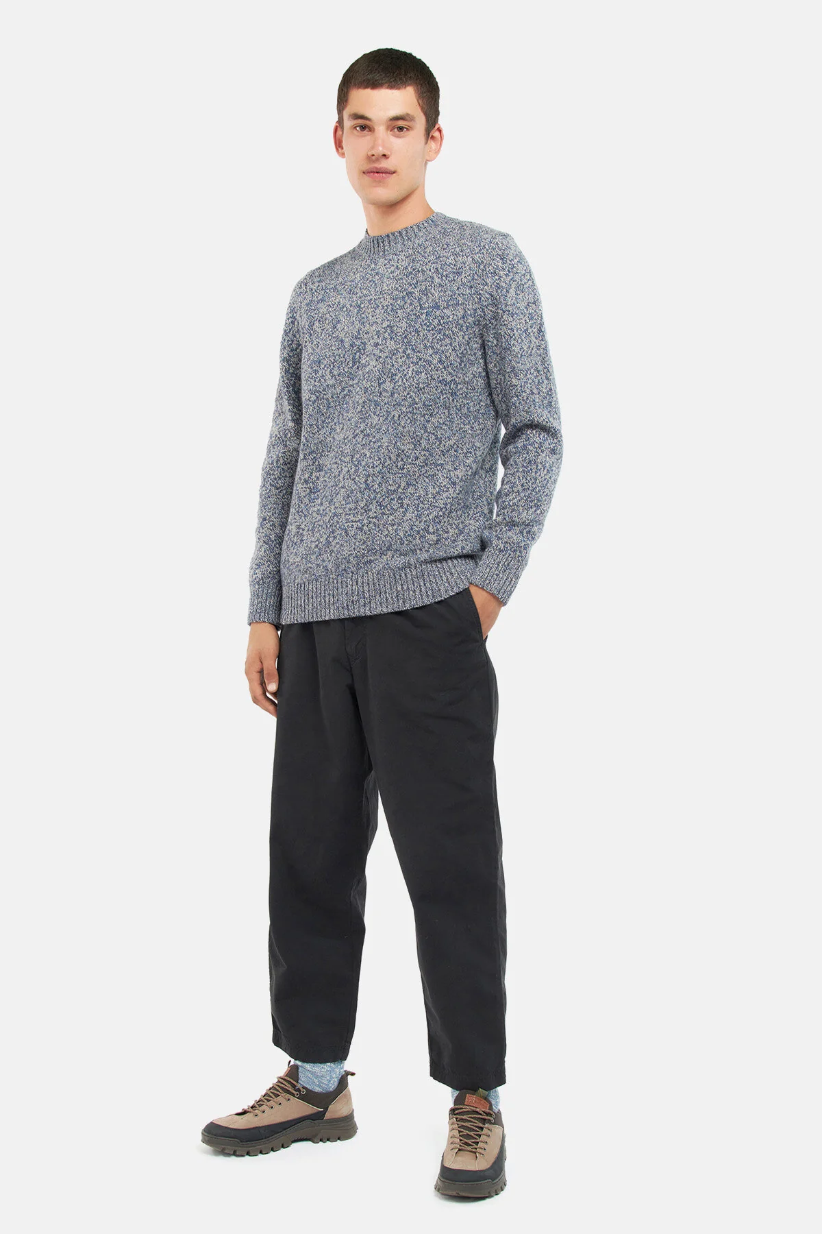 Atley Crew Jumper - BLUE MIX