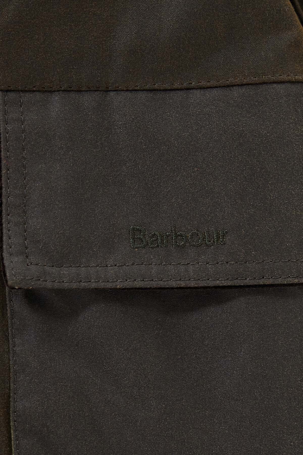 Short Field Wax Parka Jacket - OLIVE