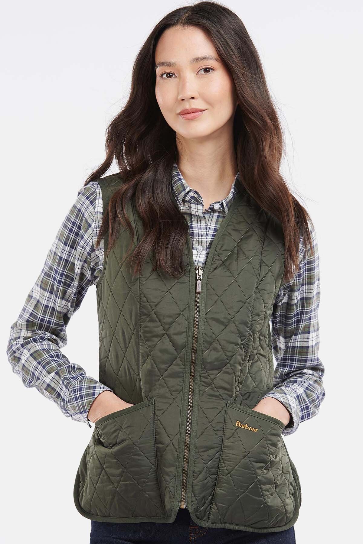 Lady Fleece Betty Vest - DK OLIVE