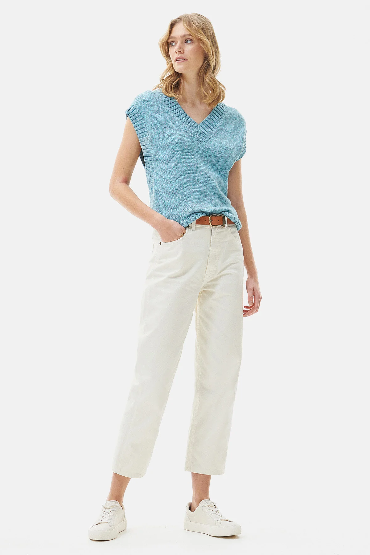 Geranium knit - WATERFALL