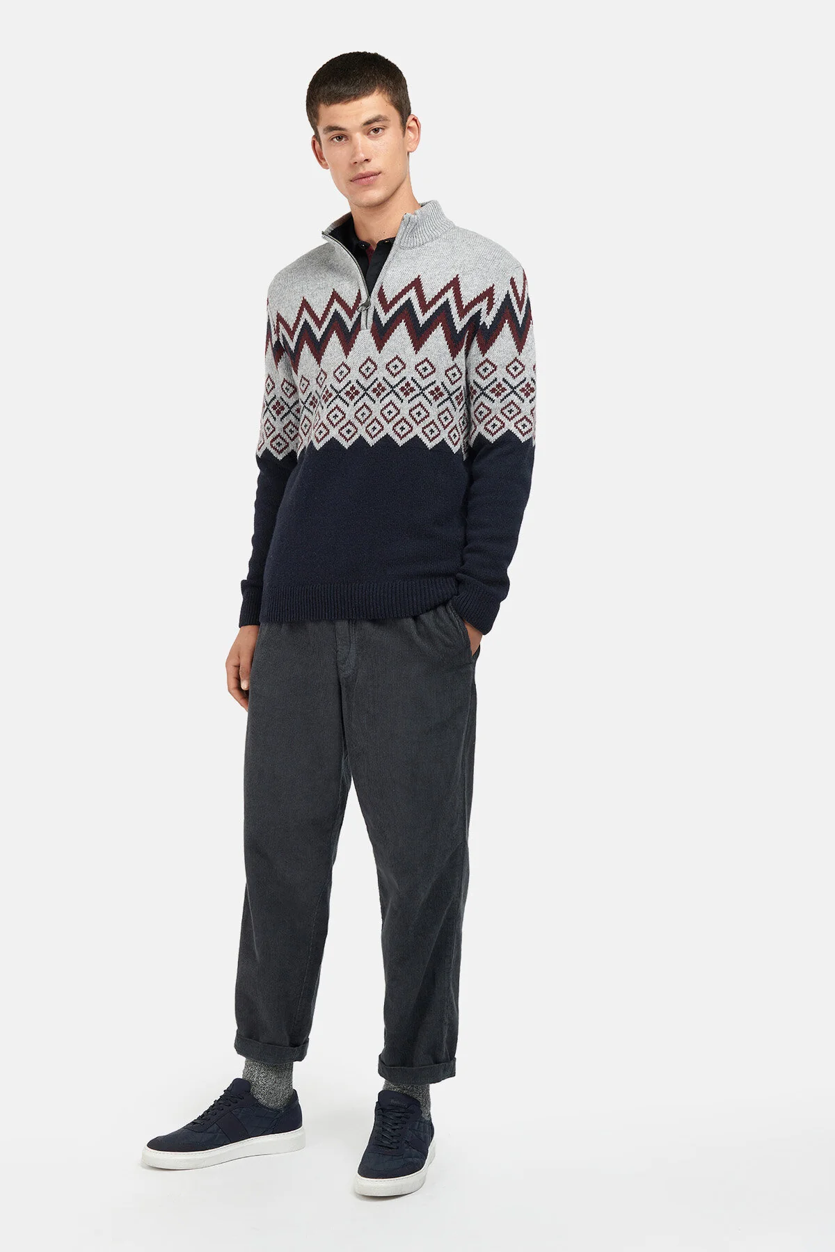 Kilpin Half Zip - NAVY