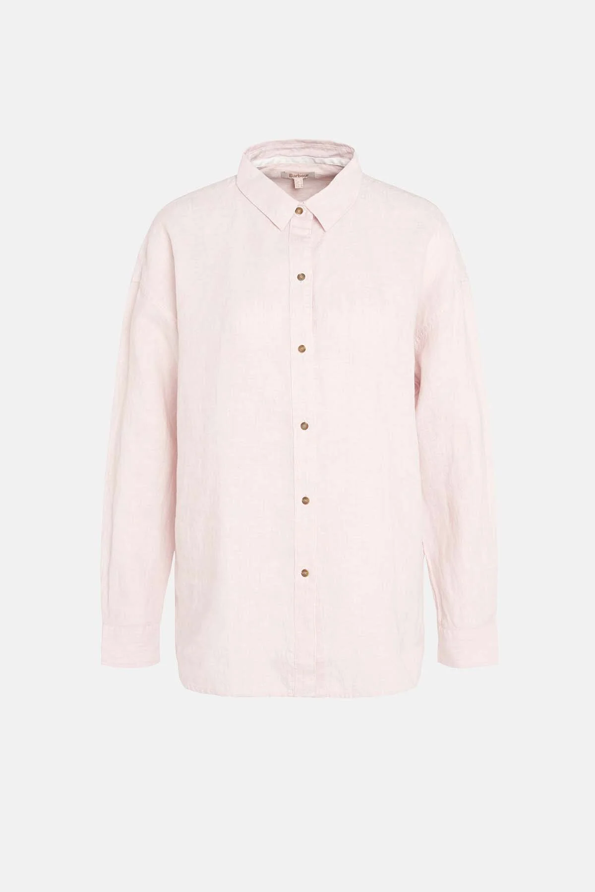 Hampton Relaxed Linen Shirt - PRIMROSE PINK