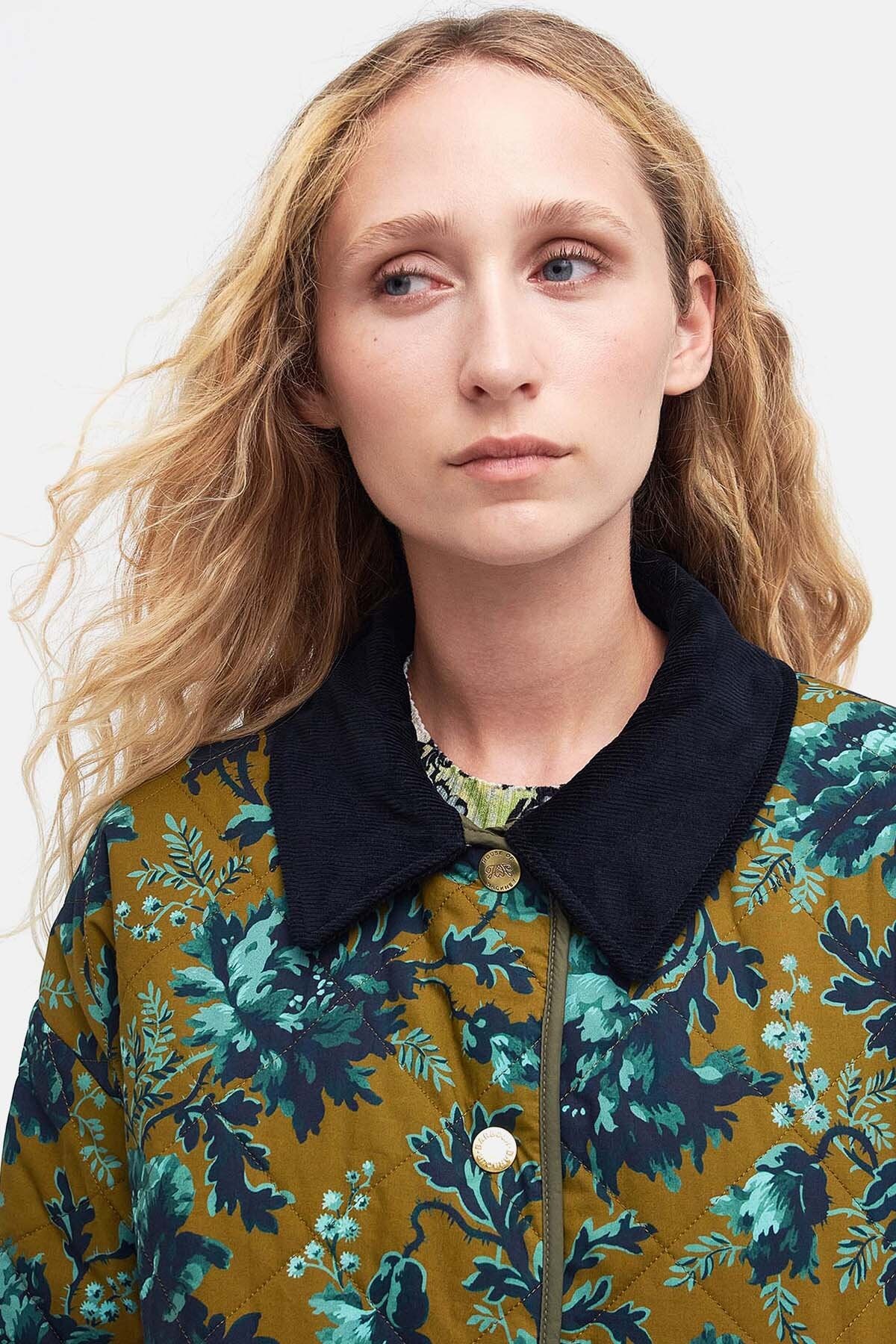 Daintry Reversible Quilted Jacket - FERN/OPIA