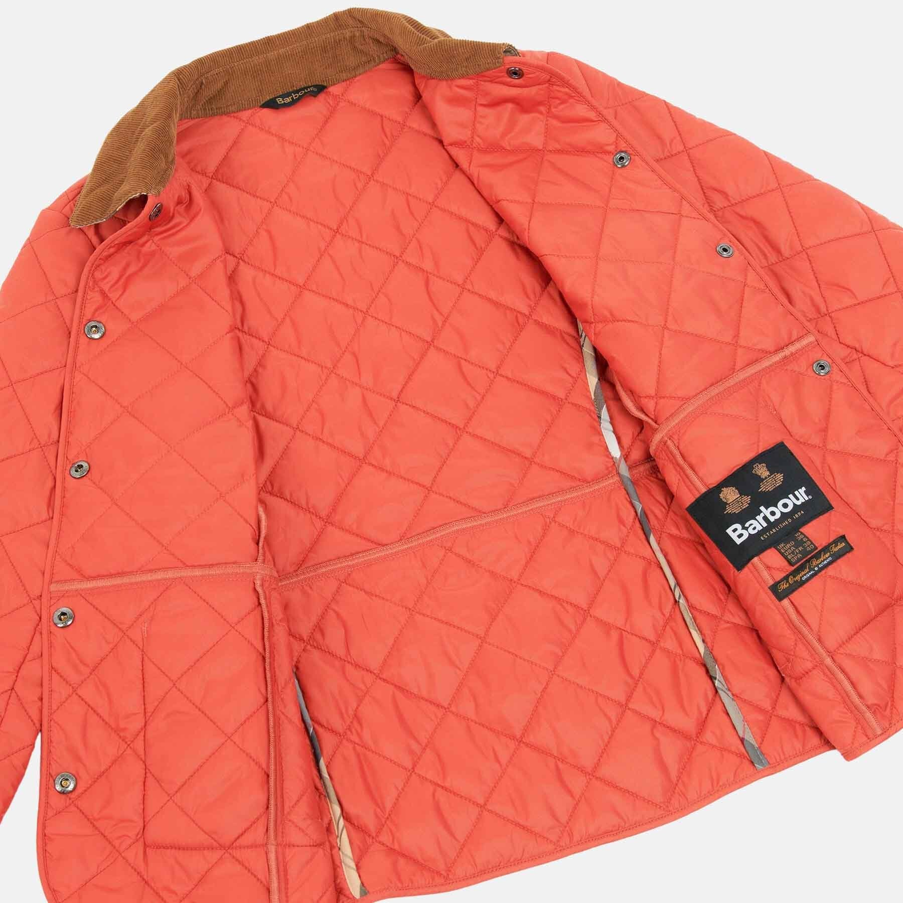 Deveron Quilted Jacket - GERBERA/PALE PINK