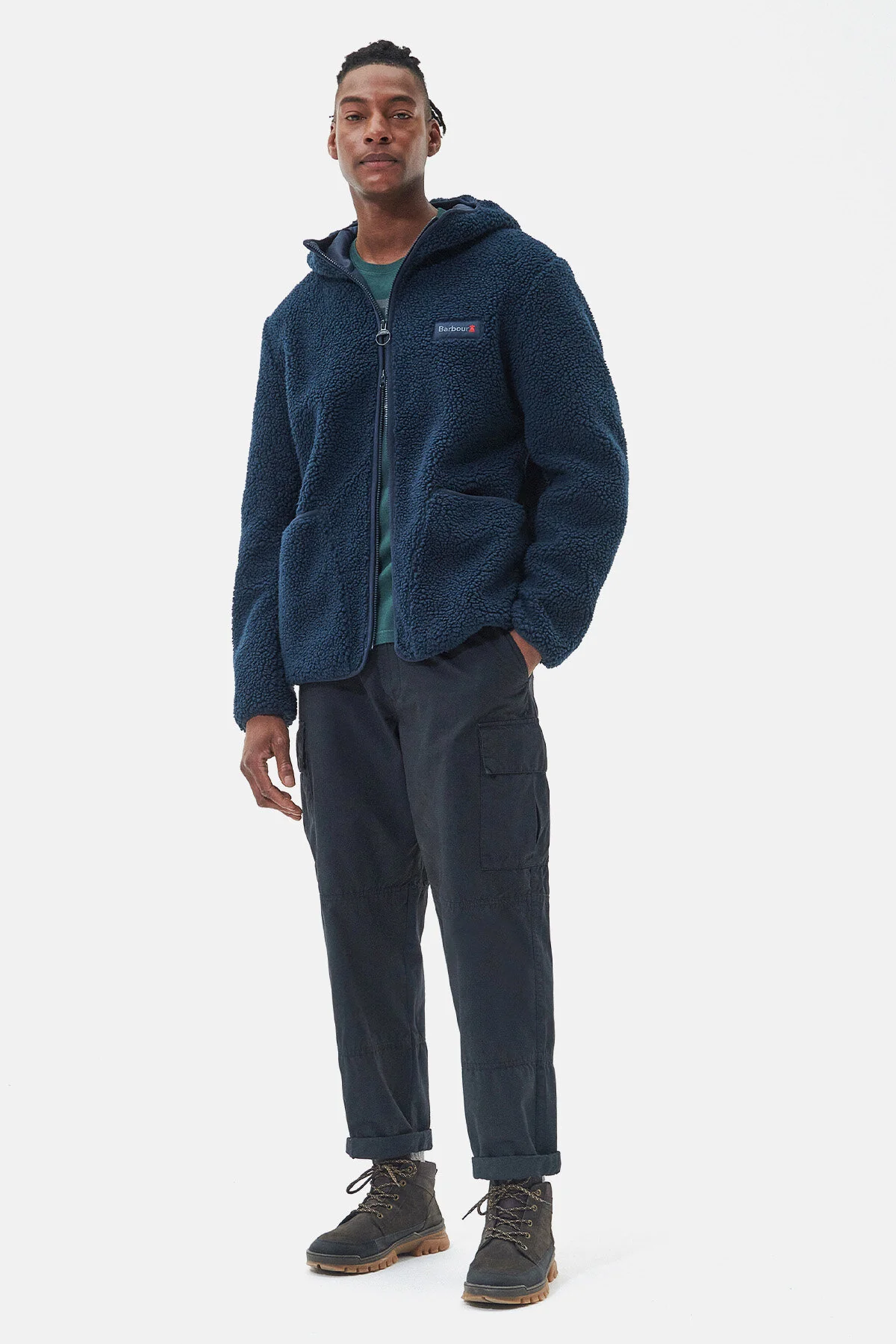 Emble Fleece - NAVY