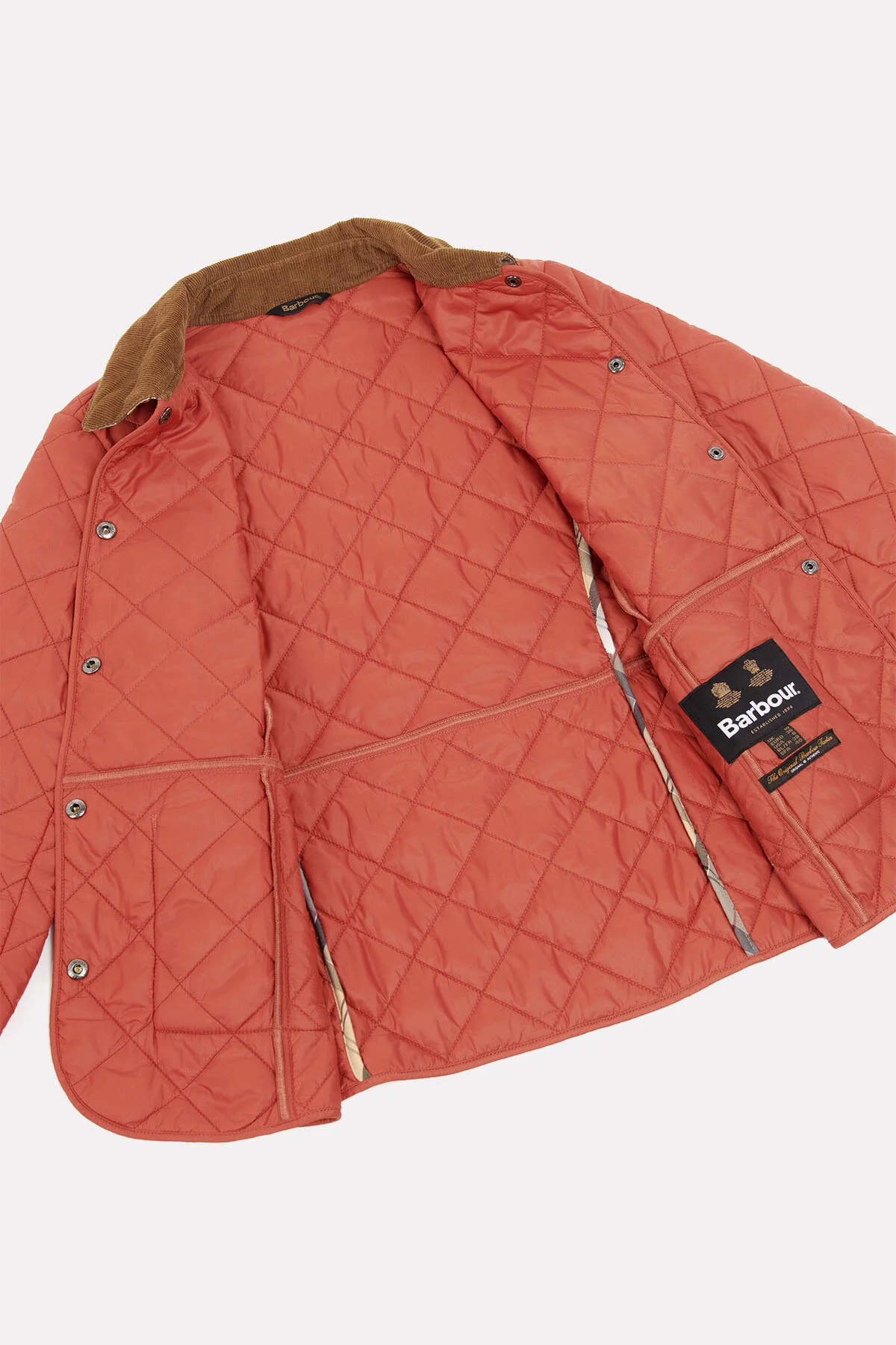 Deveron Quilted Jacket - GERBERA/PALE PINK